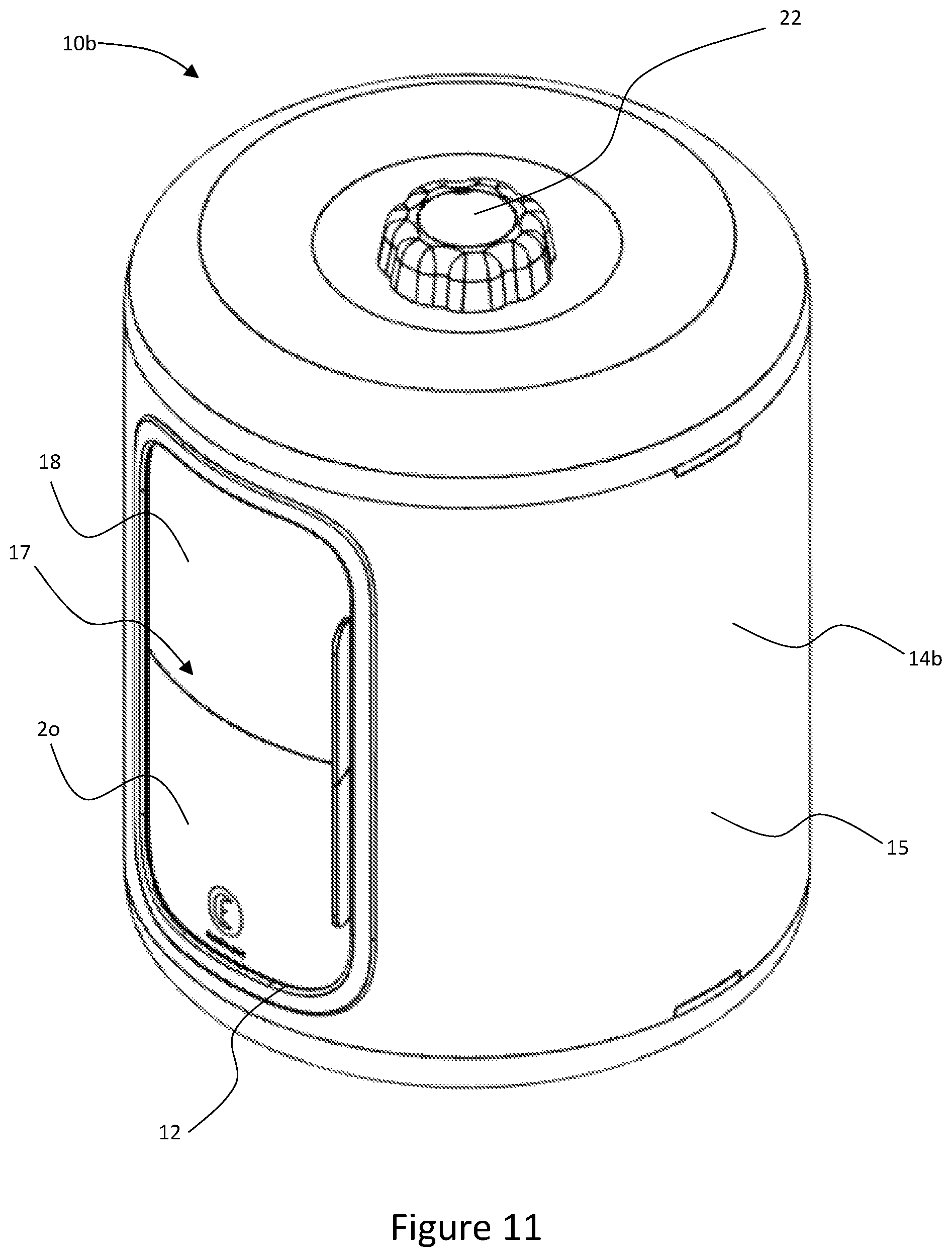 Patent US12460446 Figure 9 – Method and a housing for storing and controllably releasing a product