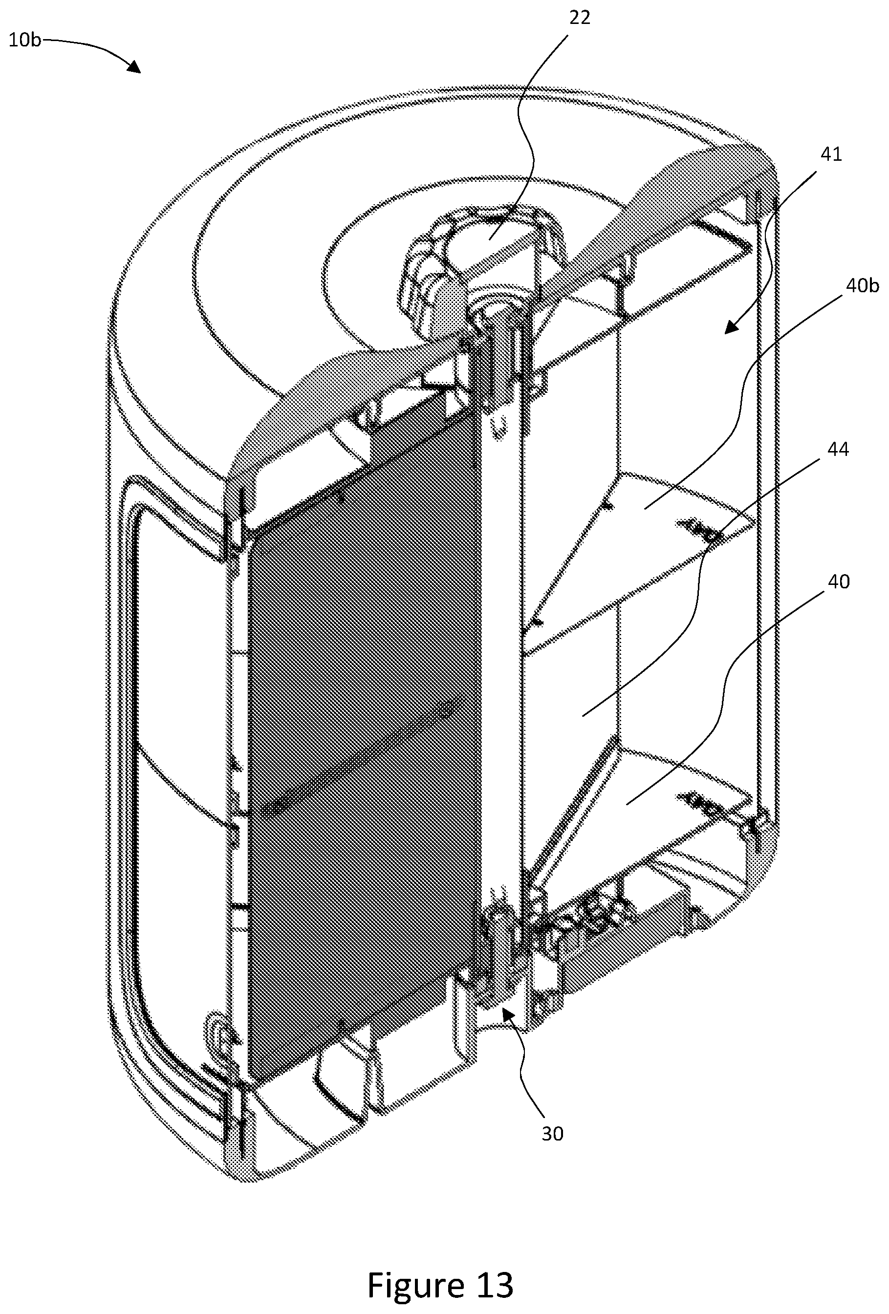Patent US12460446 Figure 11 – Method and a housing for storing and controllably releasing a product