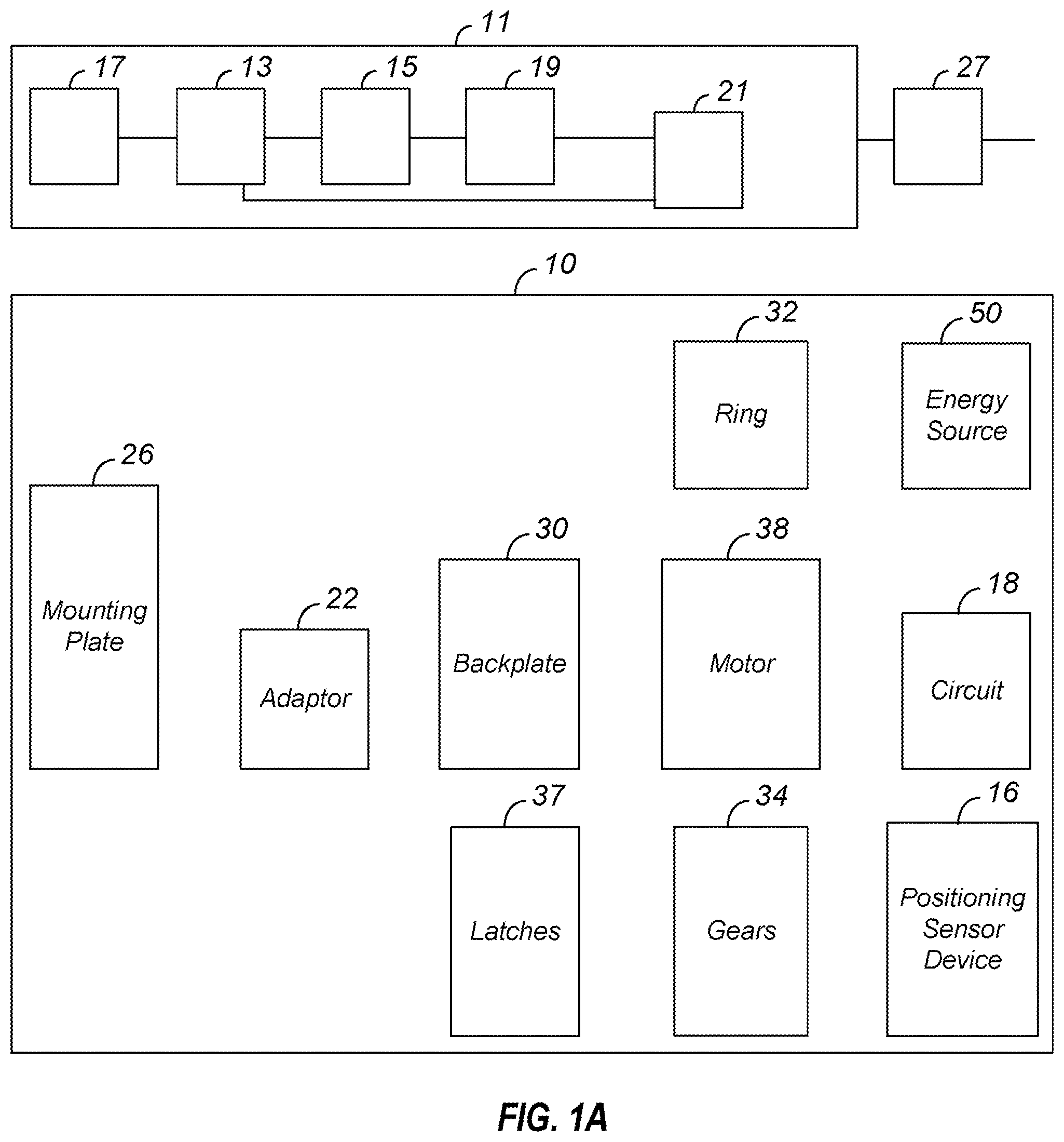 Patent US12460447 Figure 1 – Video recording triggered by a smart lock device