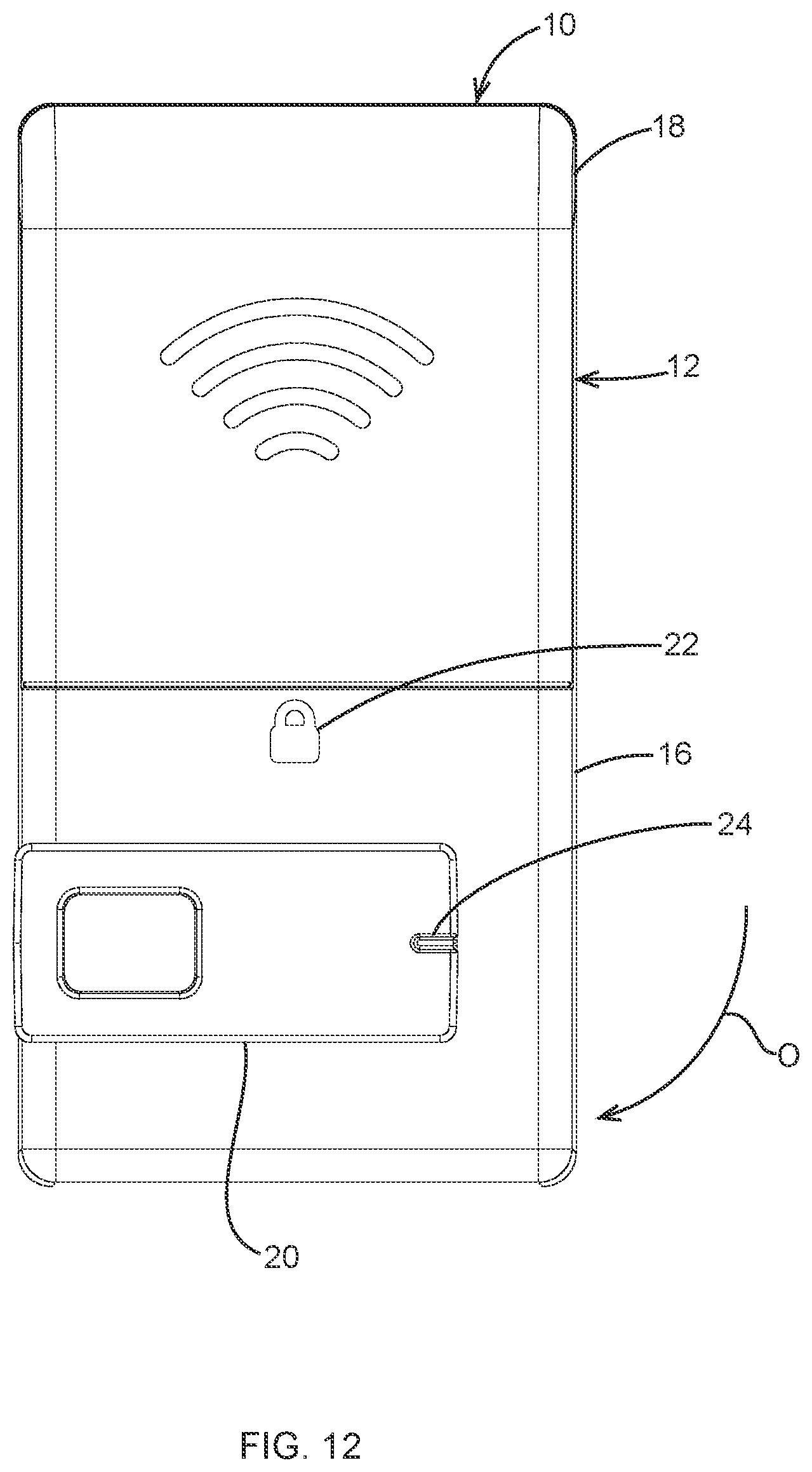 Patent US12460448 Figure 15 – Electronic mortise lock cylinder