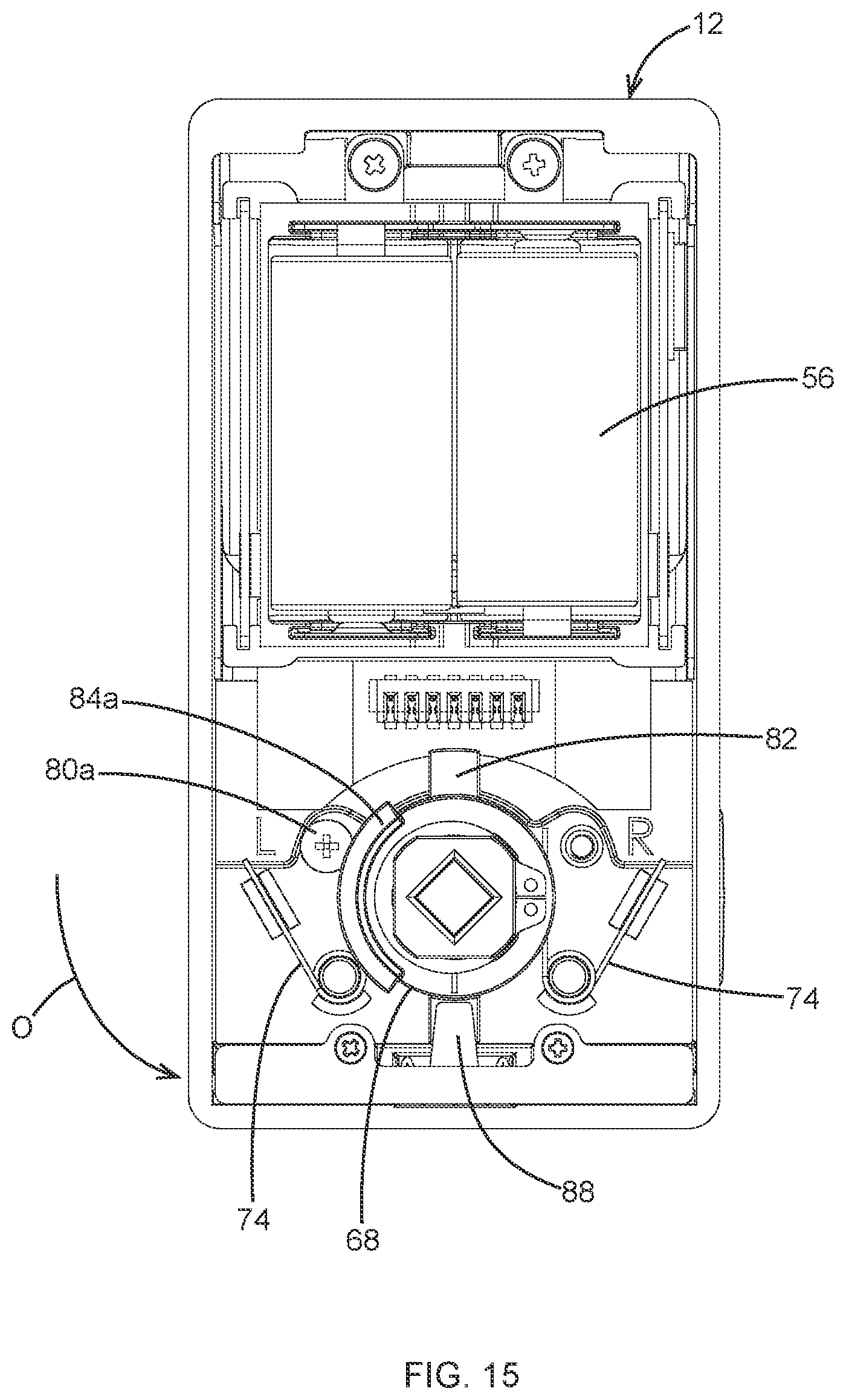 Patent US12460448 Figure 18 – Electronic mortise lock cylinder