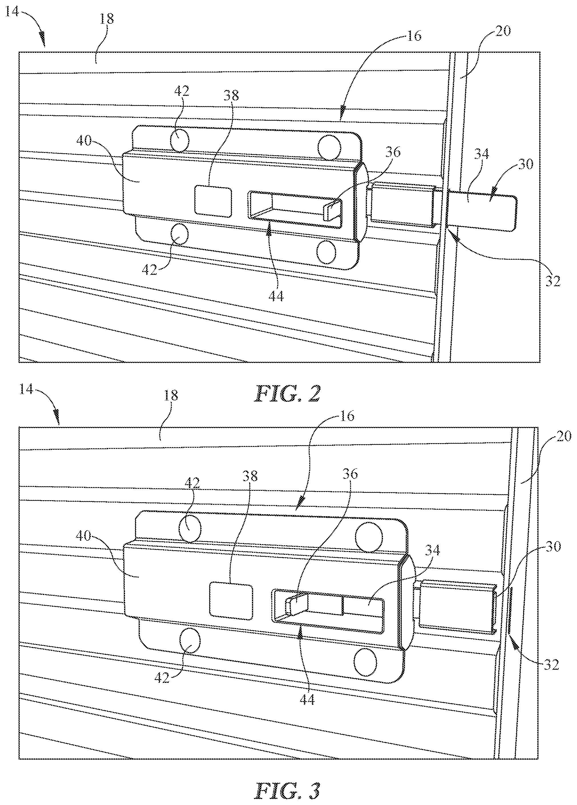 Patent US12460449 Figure 2 – Controllable door lock