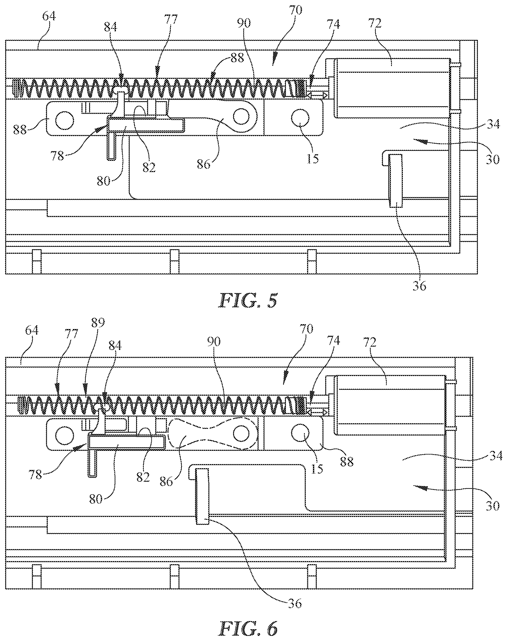 Patent US12460449 Figure 4 – Controllable door lock