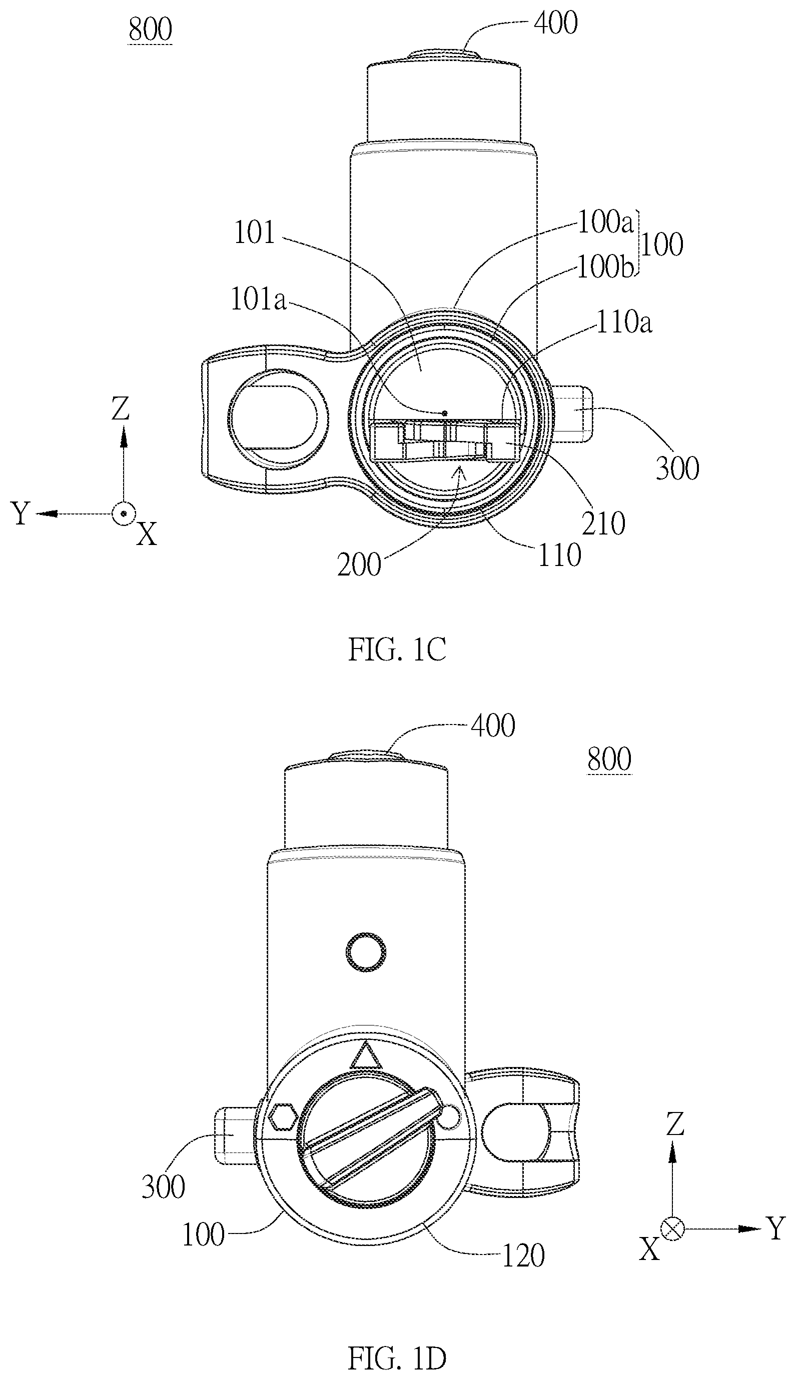 Patent US12460450 Figure 2 – Lock