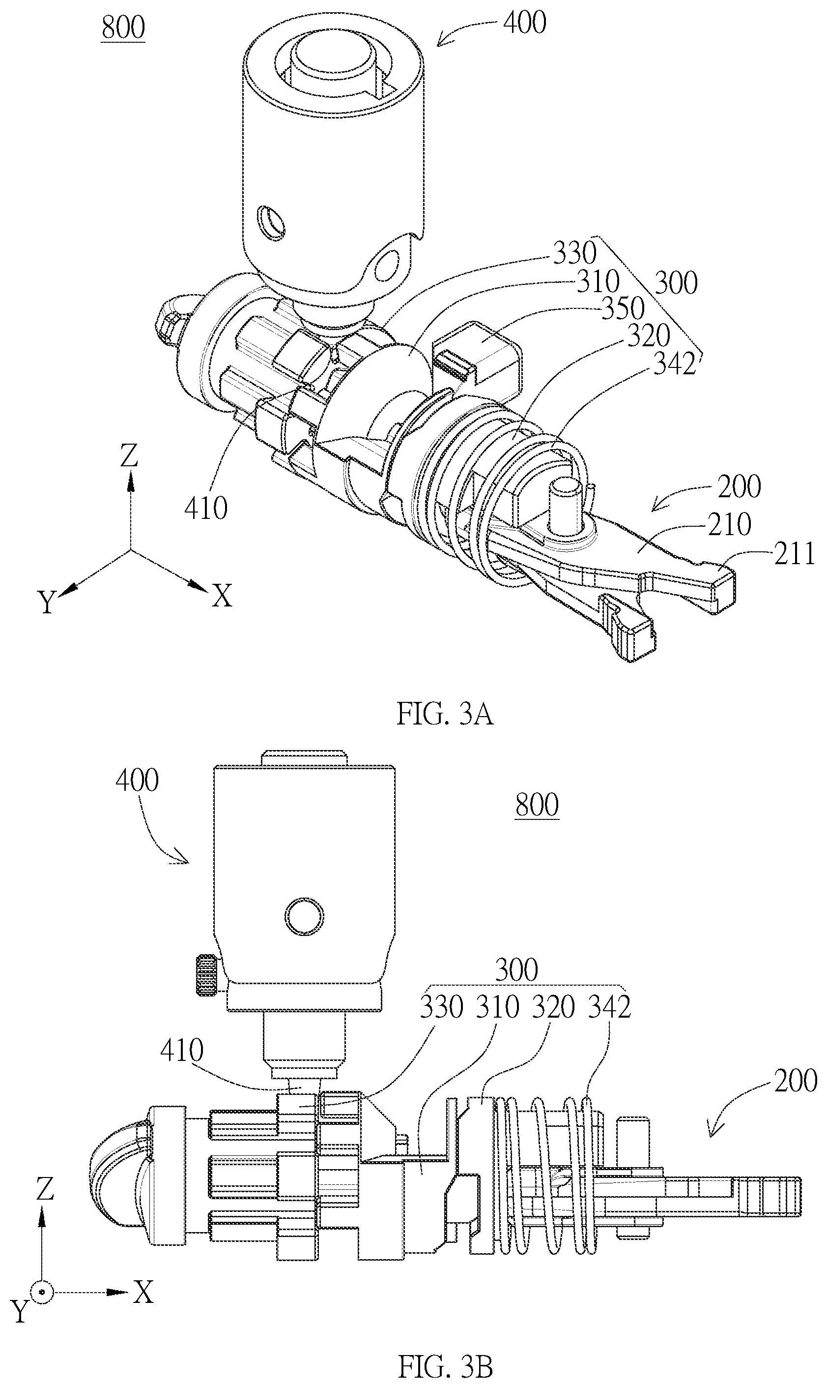 Patent US12460450 Figure 7 – Lock