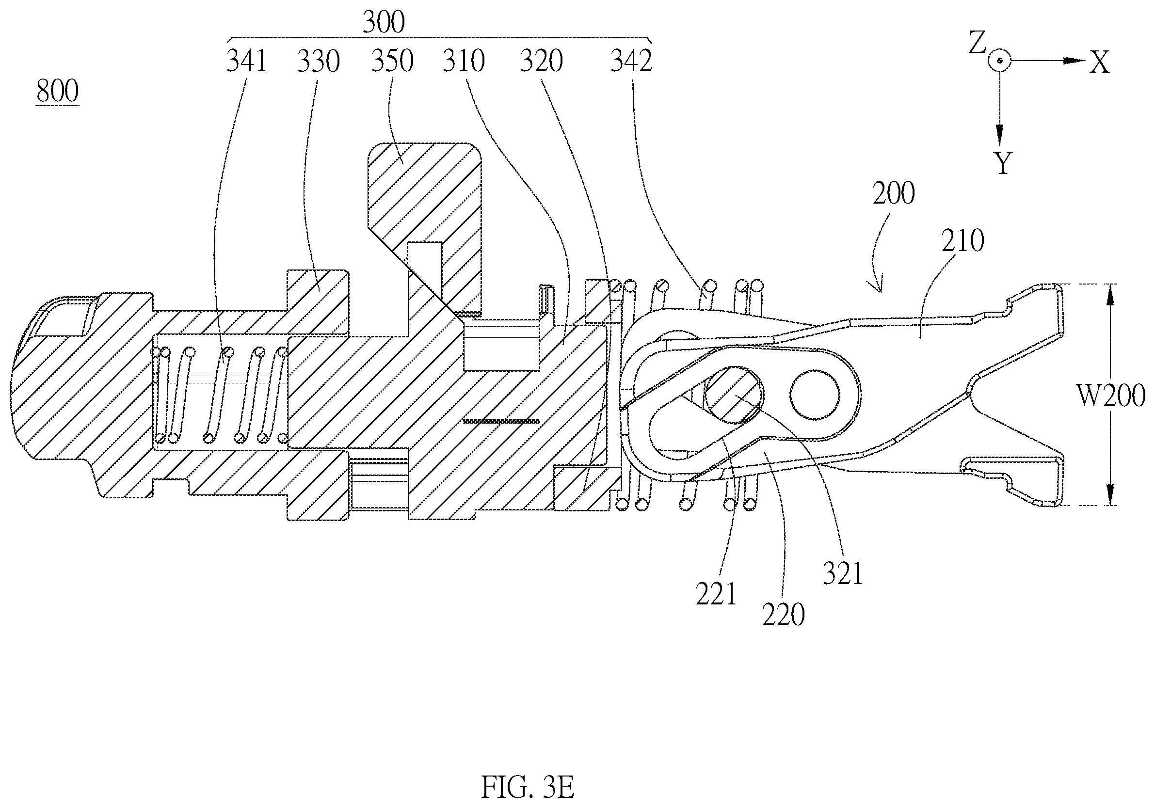 Patent US12460450 Figure 9 – Lock