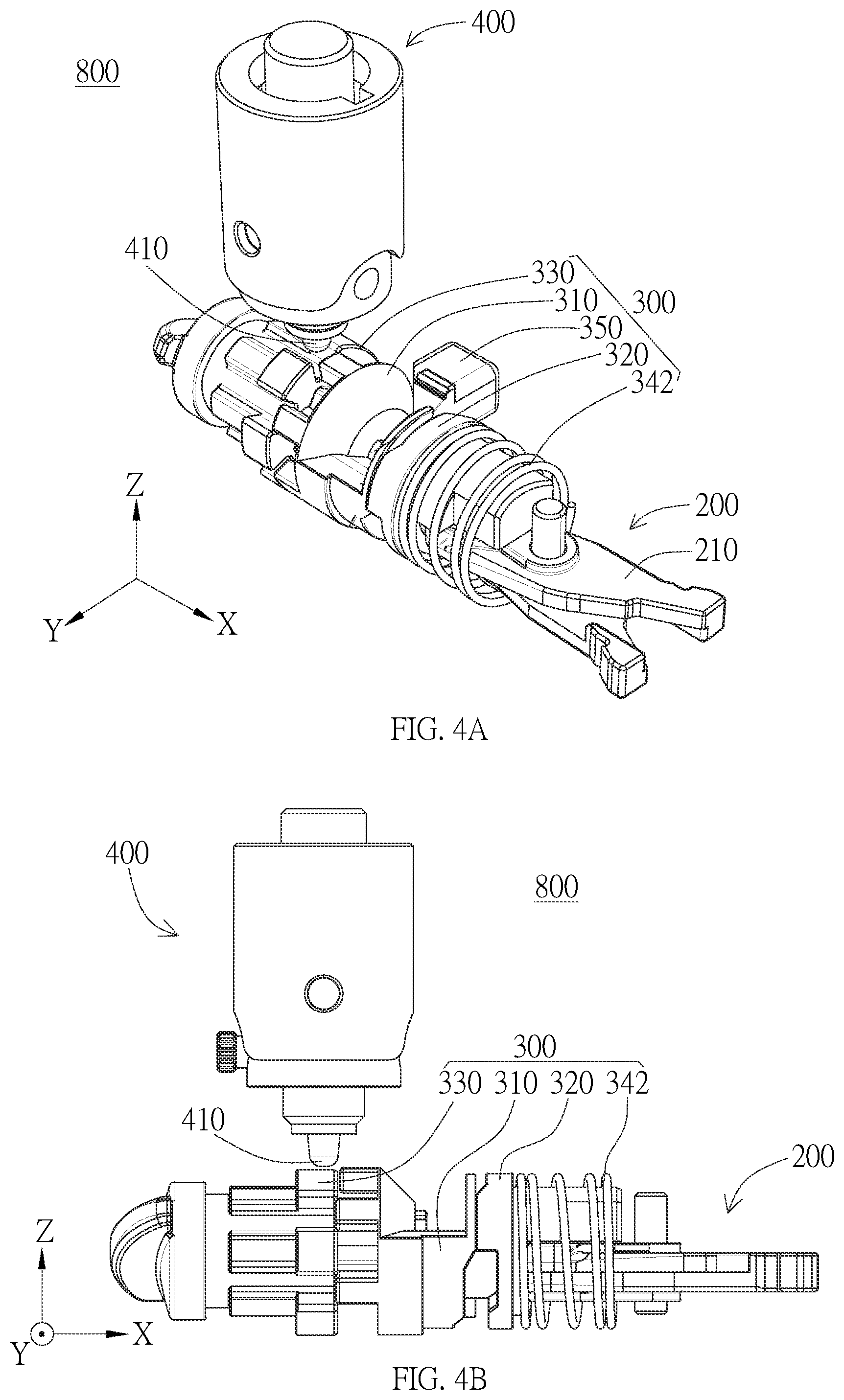 Patent US12460450 Figure 10 – Lock