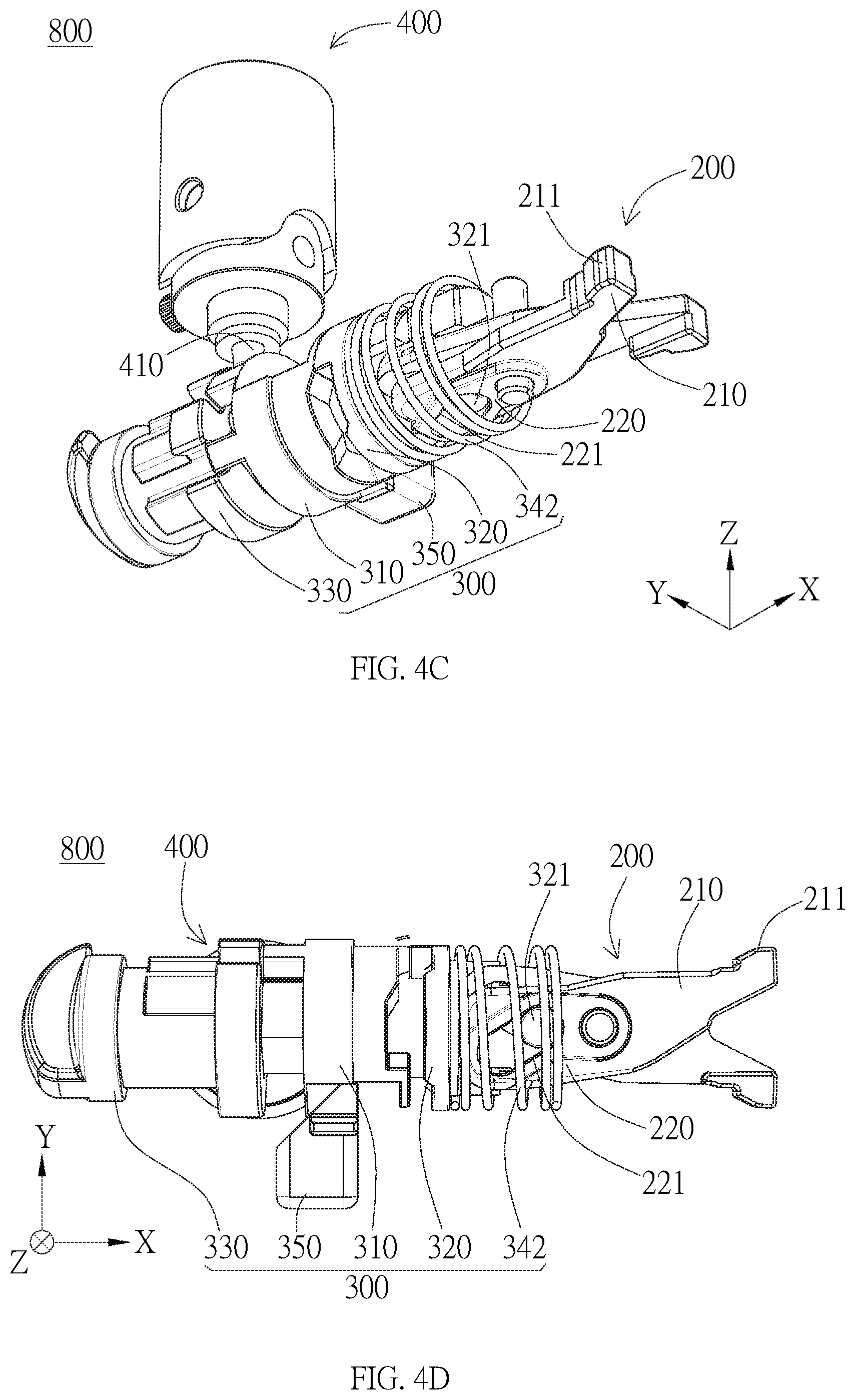 Patent US12460450 Figure 11 – Lock