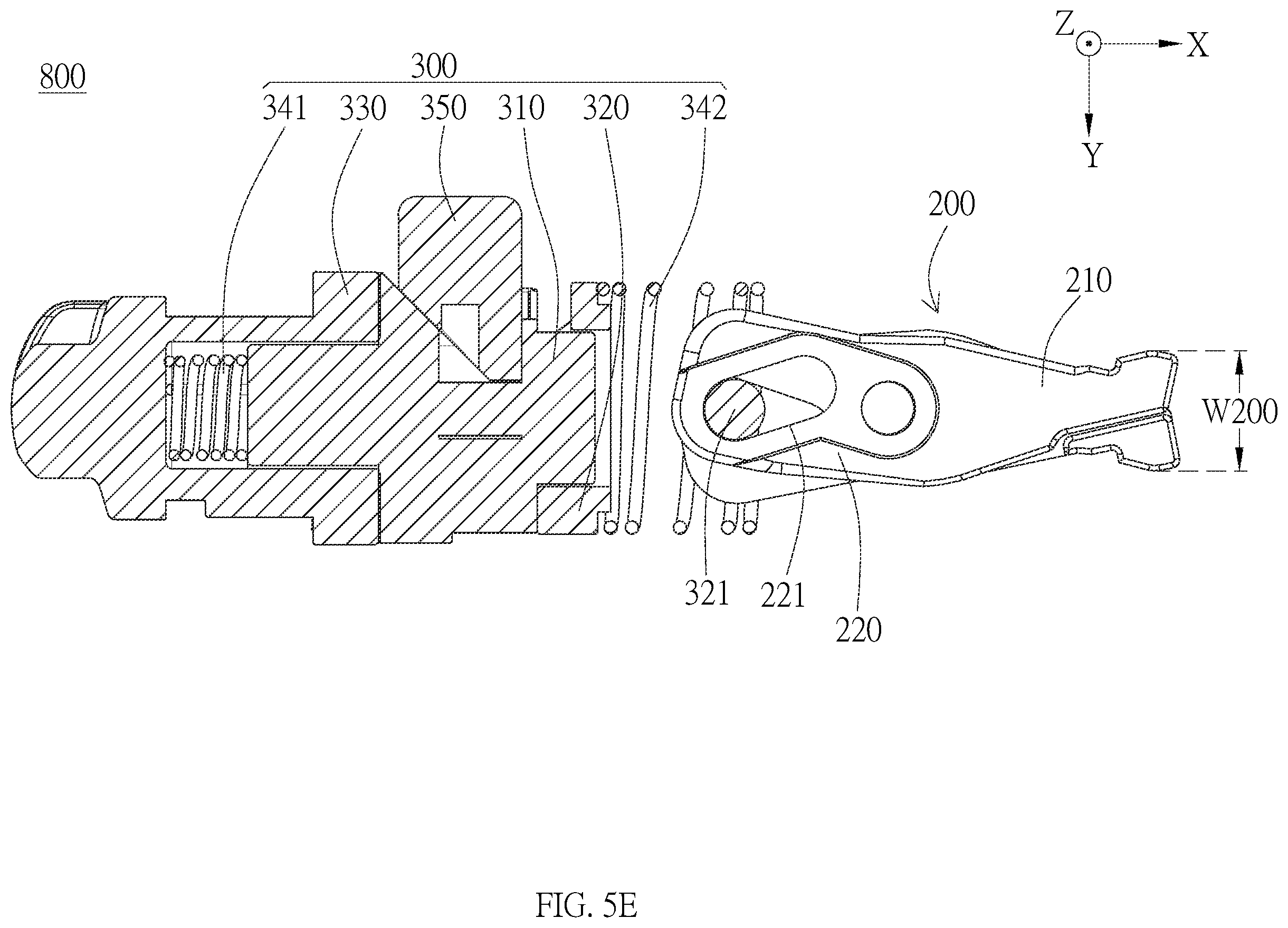 Patent US12460450 Figure 14 – Lock