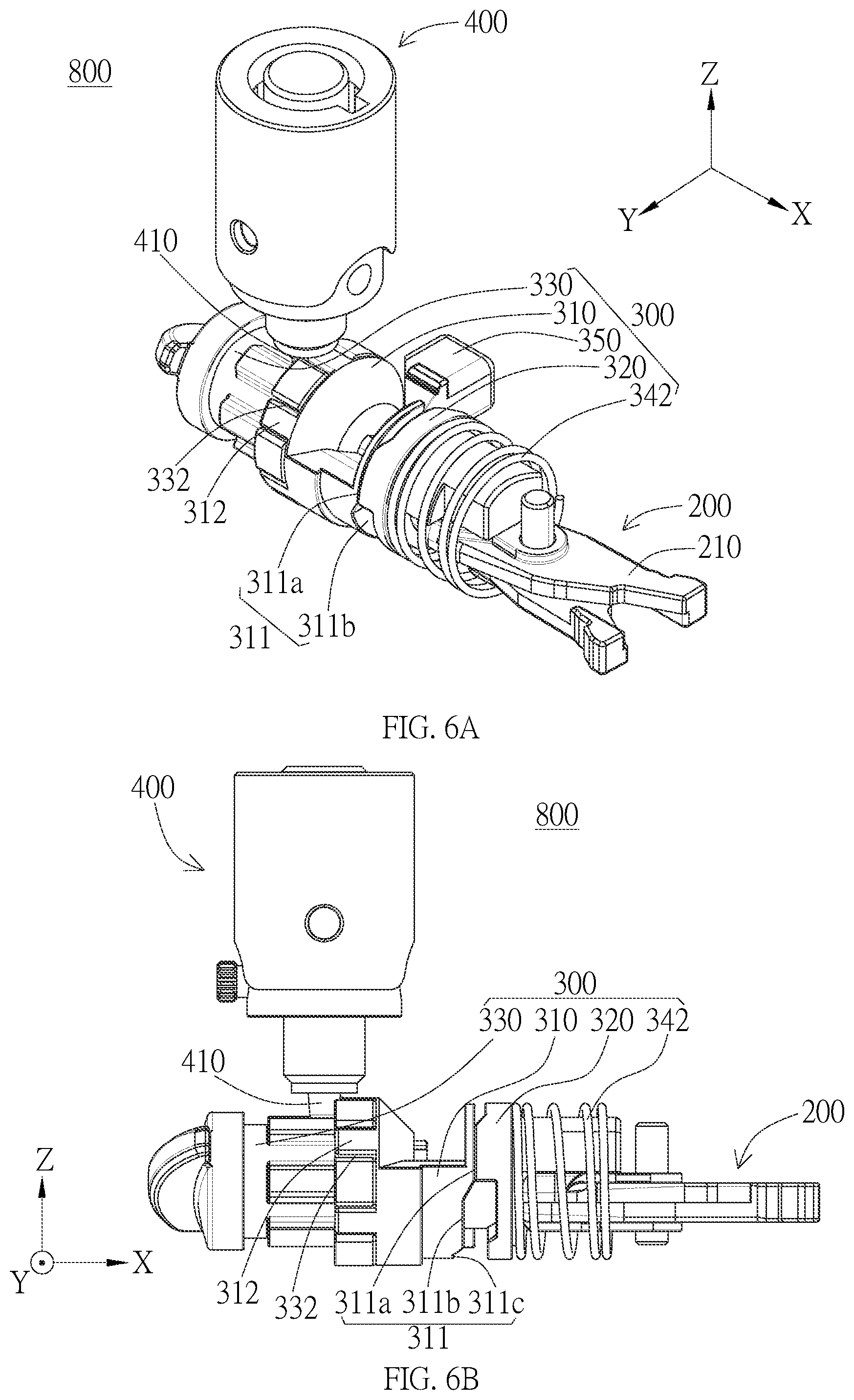 Patent US12460450 Figure 15 – Lock