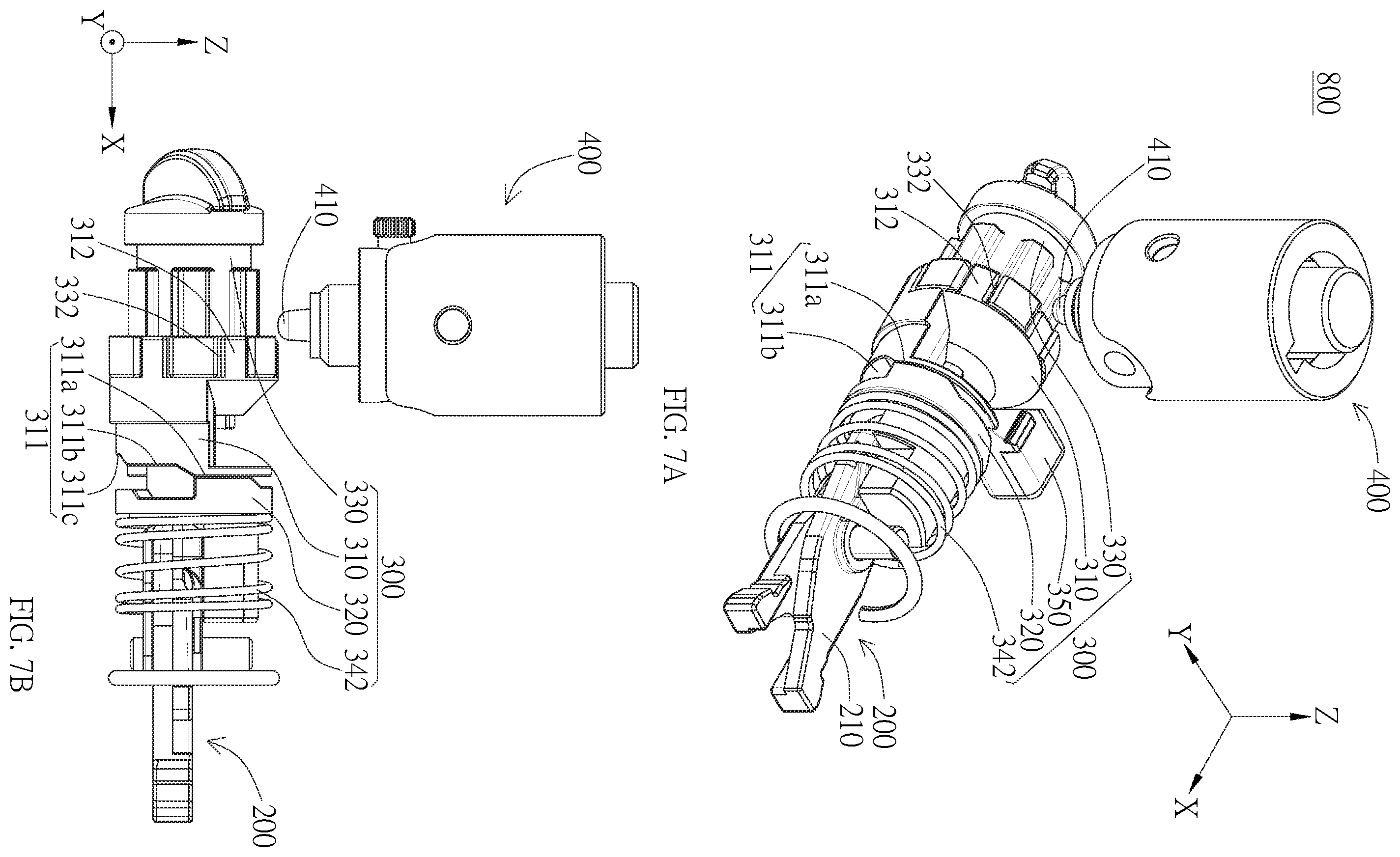 Patent US12460450 Figure 17 – Lock