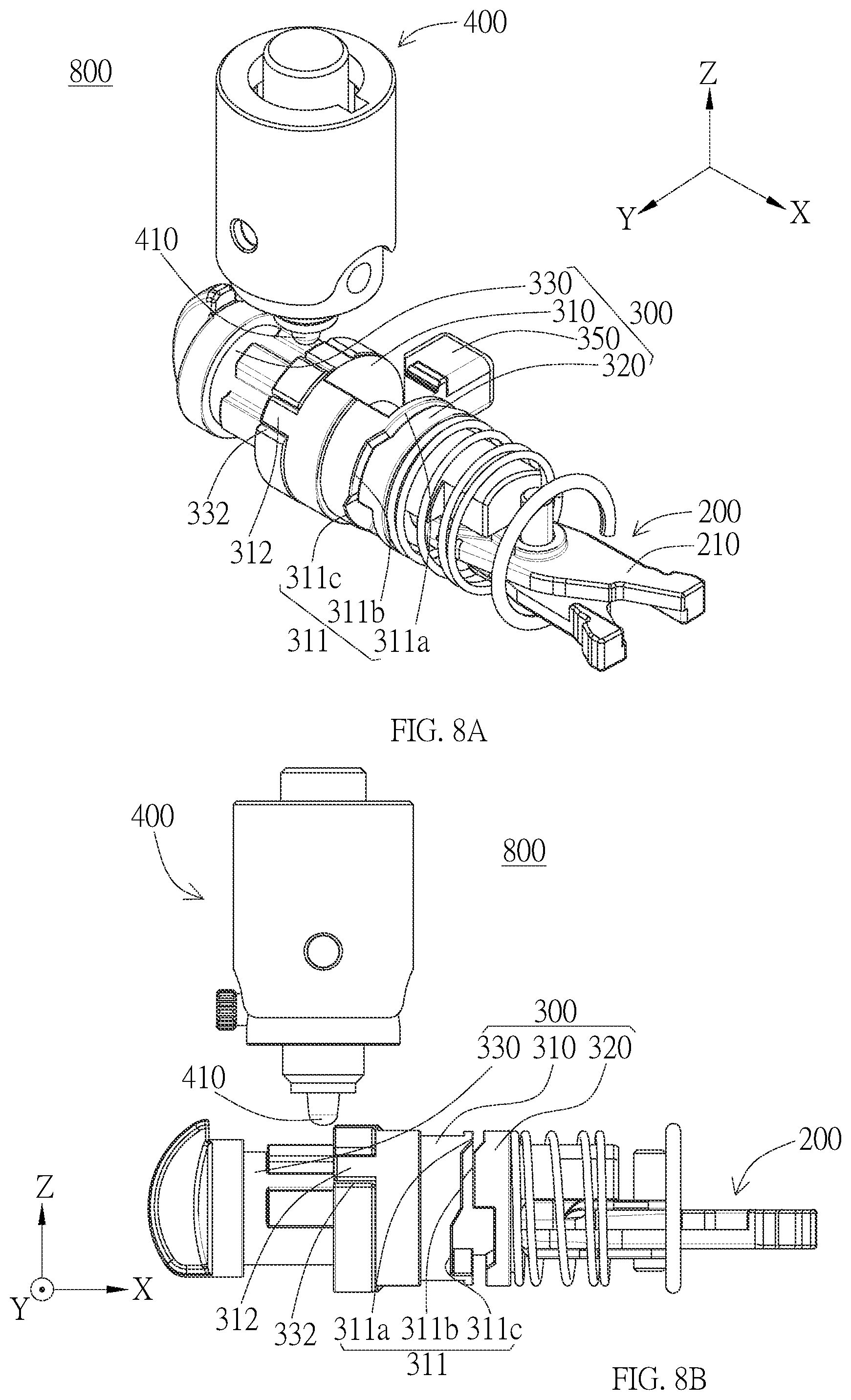 Patent US12460450 Figure 19 – Lock