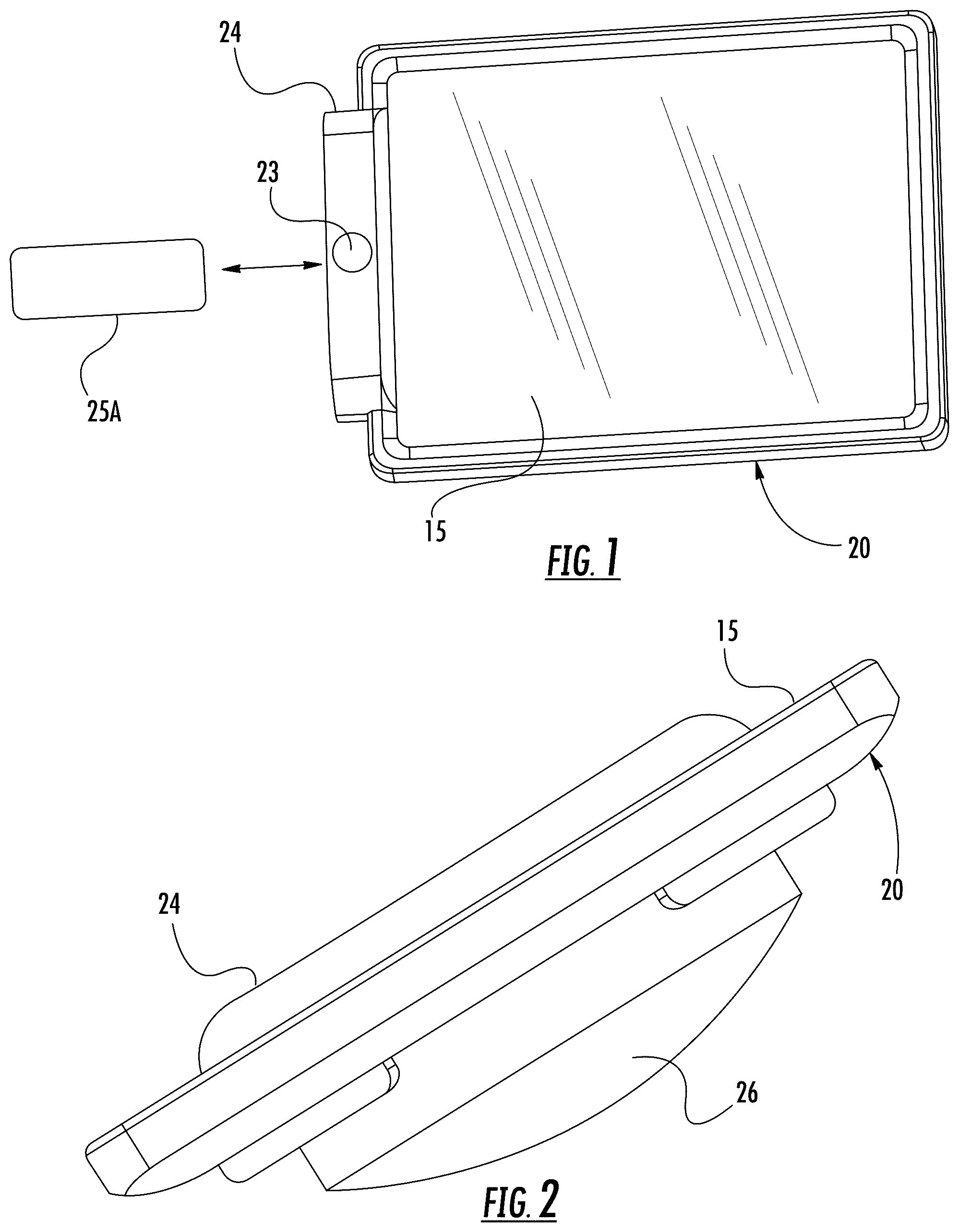 Patent US12460451 Figure 1 – Anti-theft device for portable electronic device