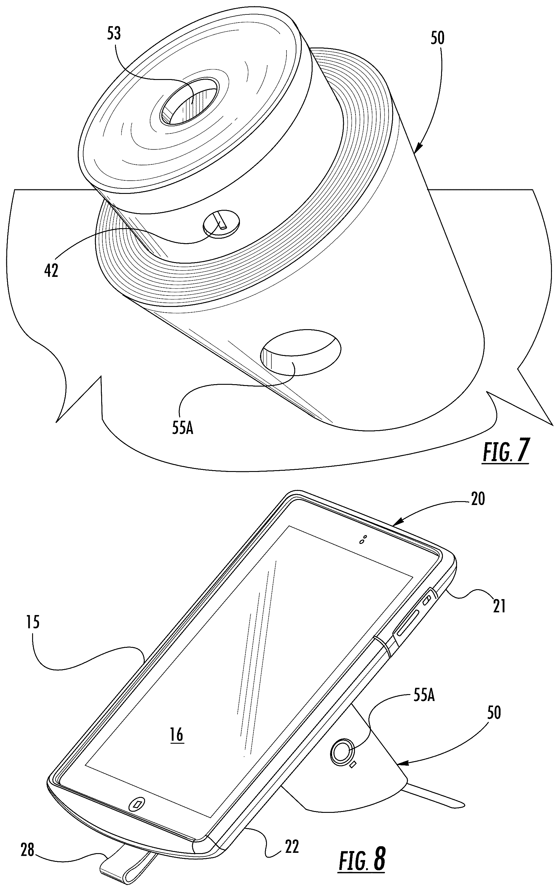 Patent US12460451 Figure 4 – Anti-theft device for portable electronic device