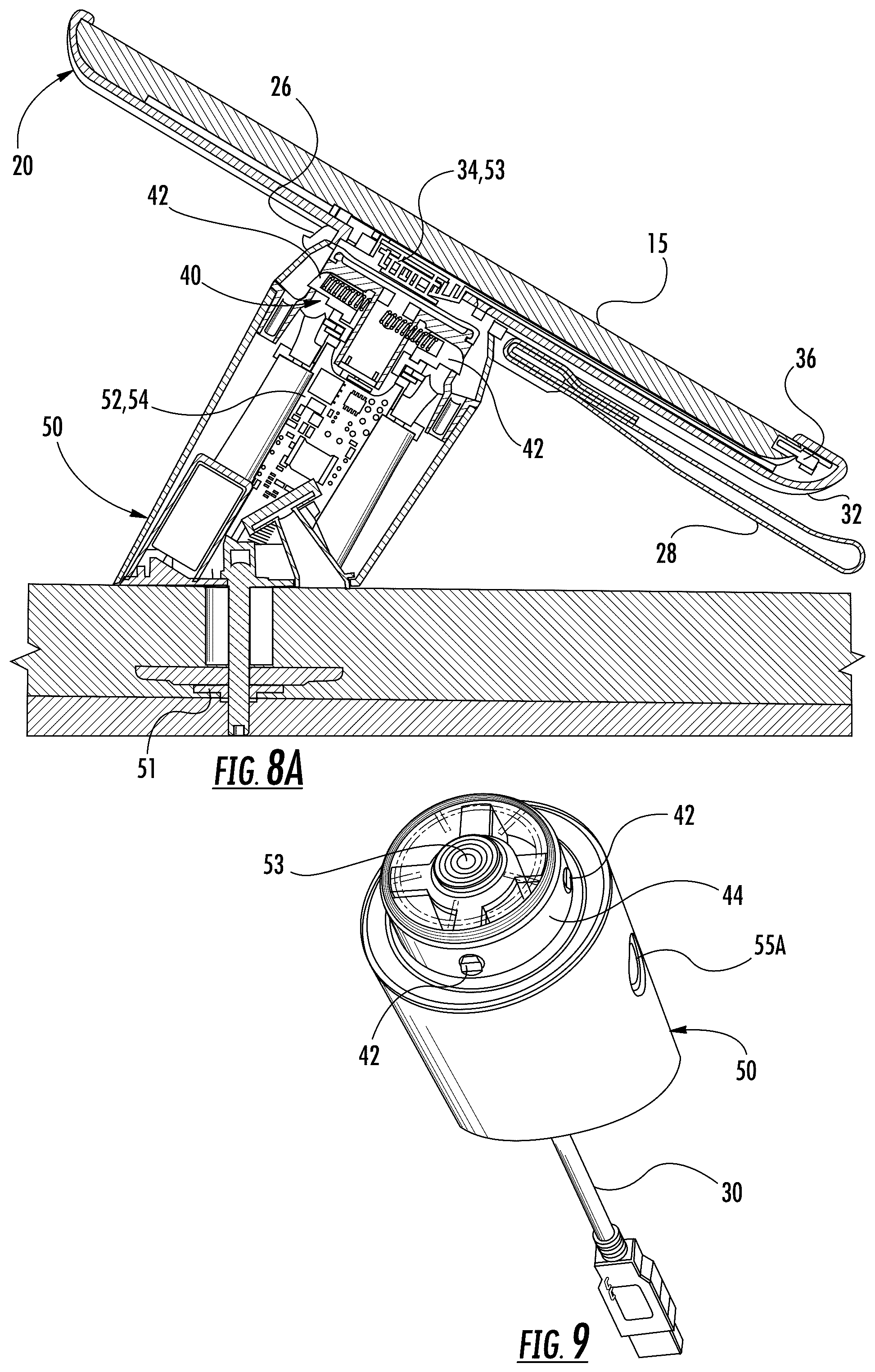 Patent US12460451 Figure 5 – Anti-theft device for portable electronic device