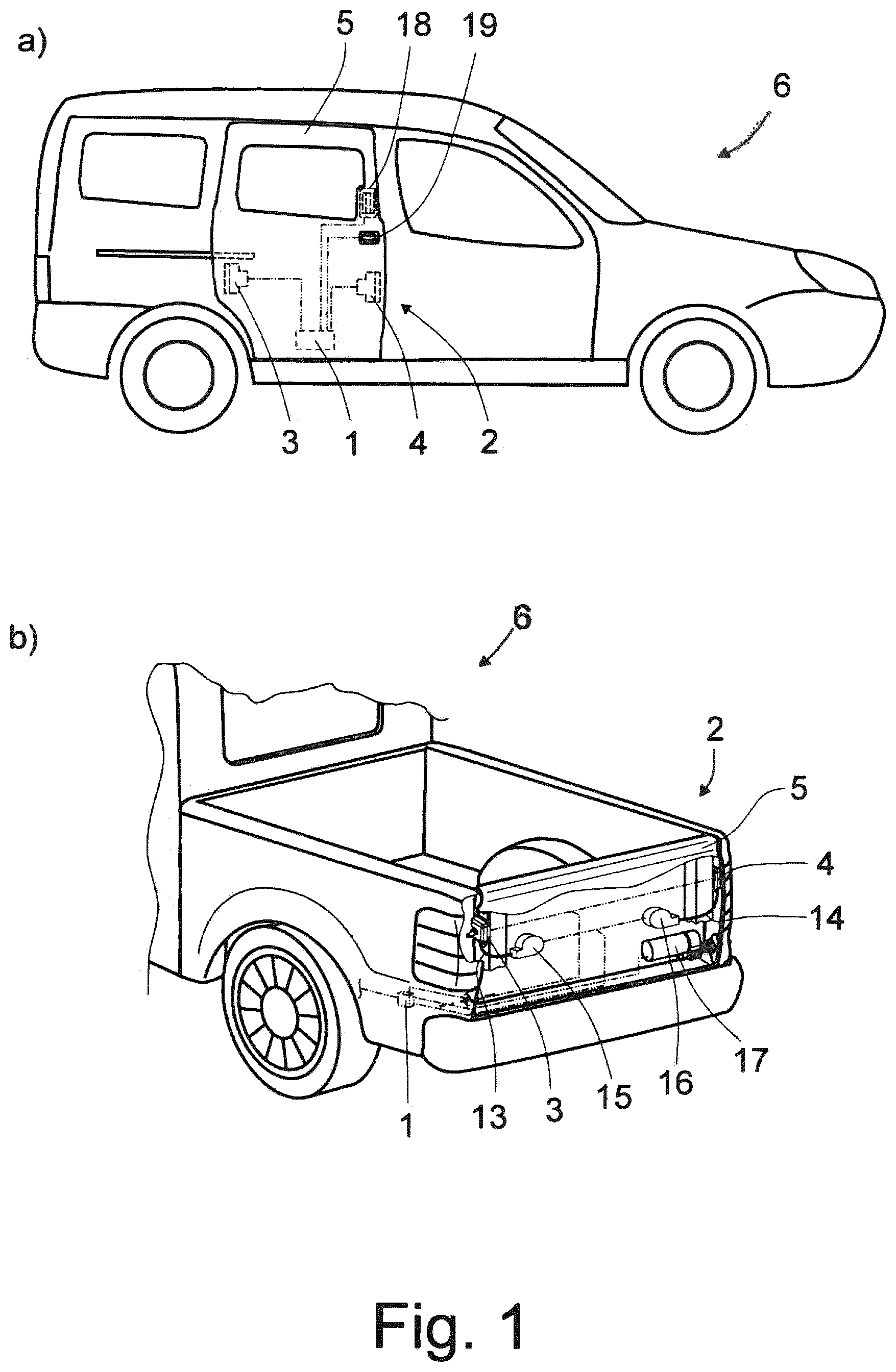 Patent US12460453 Figure 1 – Control assembly for a motor vehicle lock system