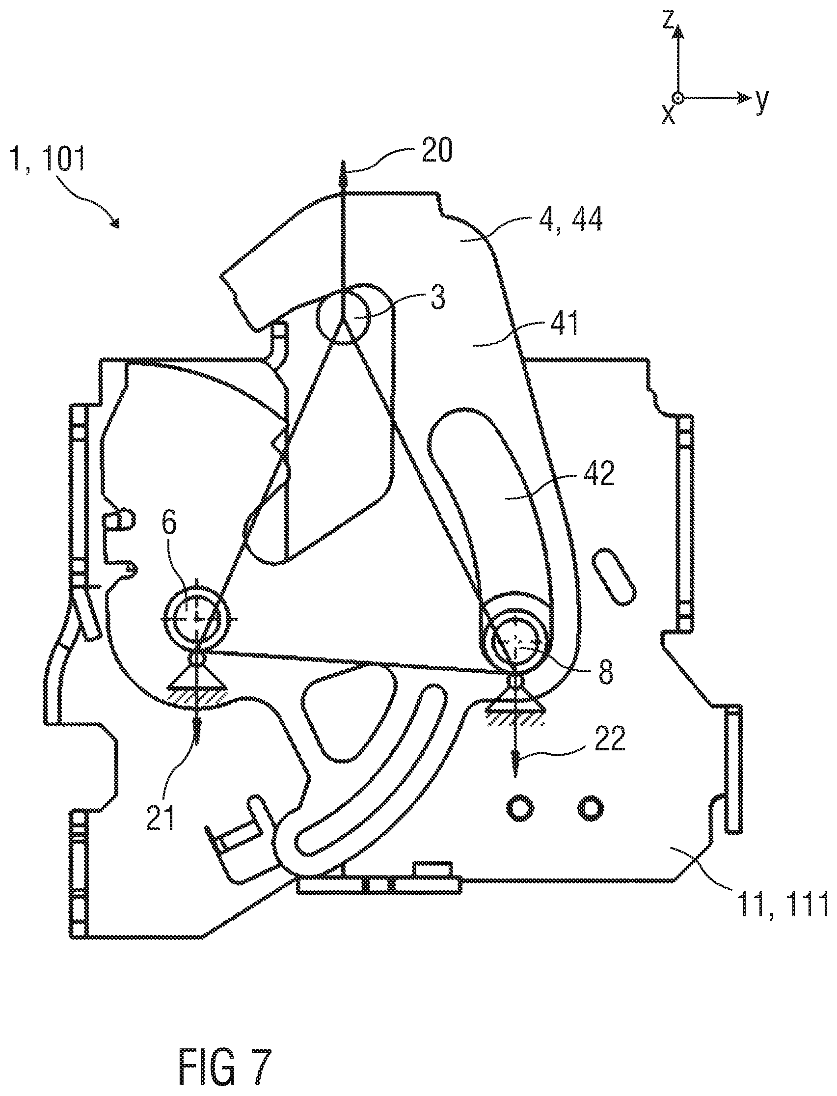 Patent US12460455 Figure 6 – Lock arrangement—in particular, for an engine hood of a vehicle