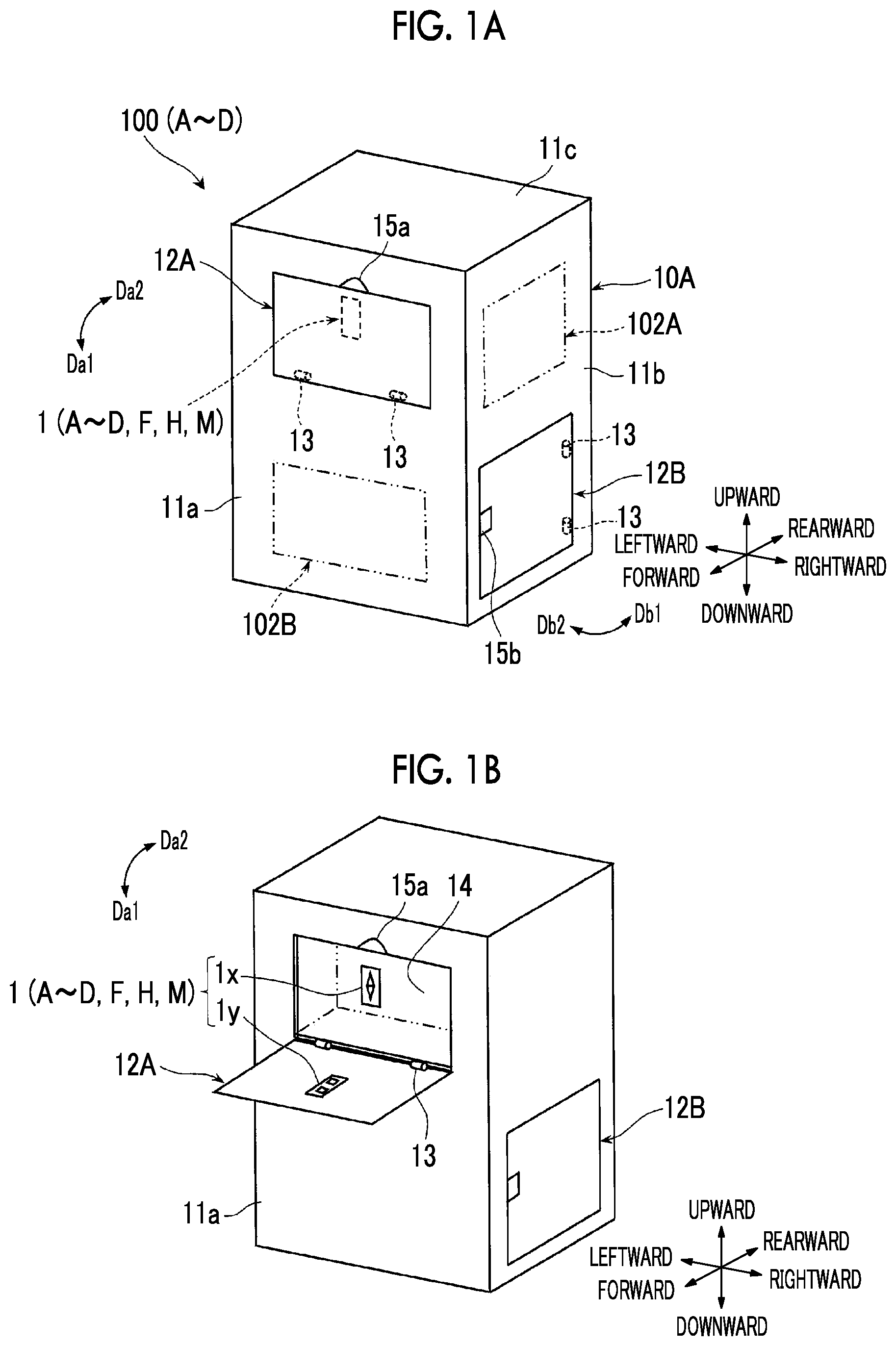 Patent US12460456 Figure 1 – Latch mechanism and device including latch mechanism