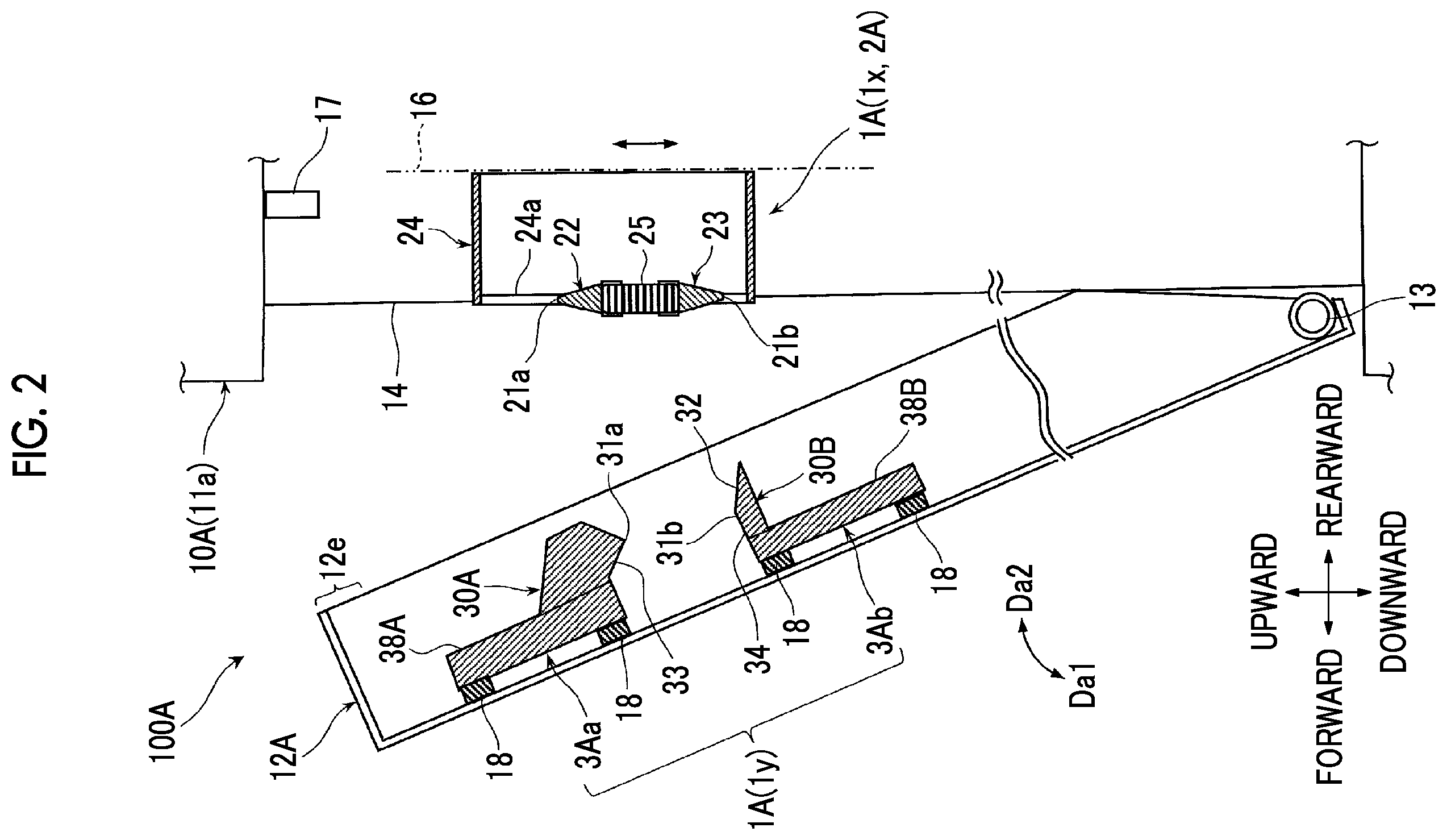 Patent US12460456 Figure 2 – Latch mechanism and device including latch mechanism
