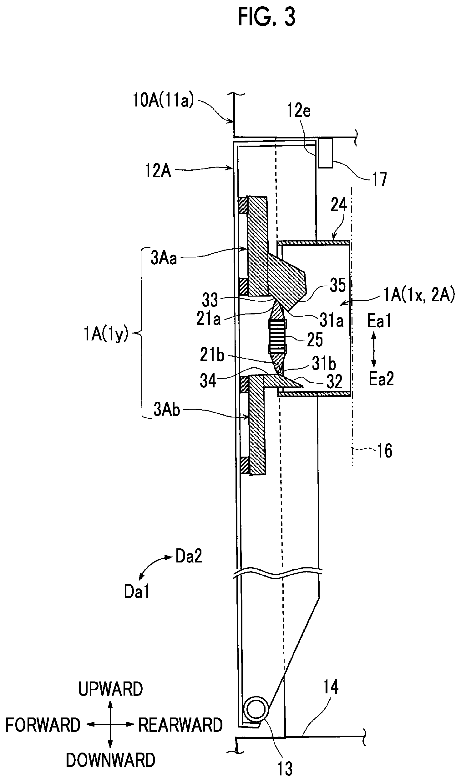 Patent US12460456 Figure 3 – Latch mechanism and device including latch mechanism