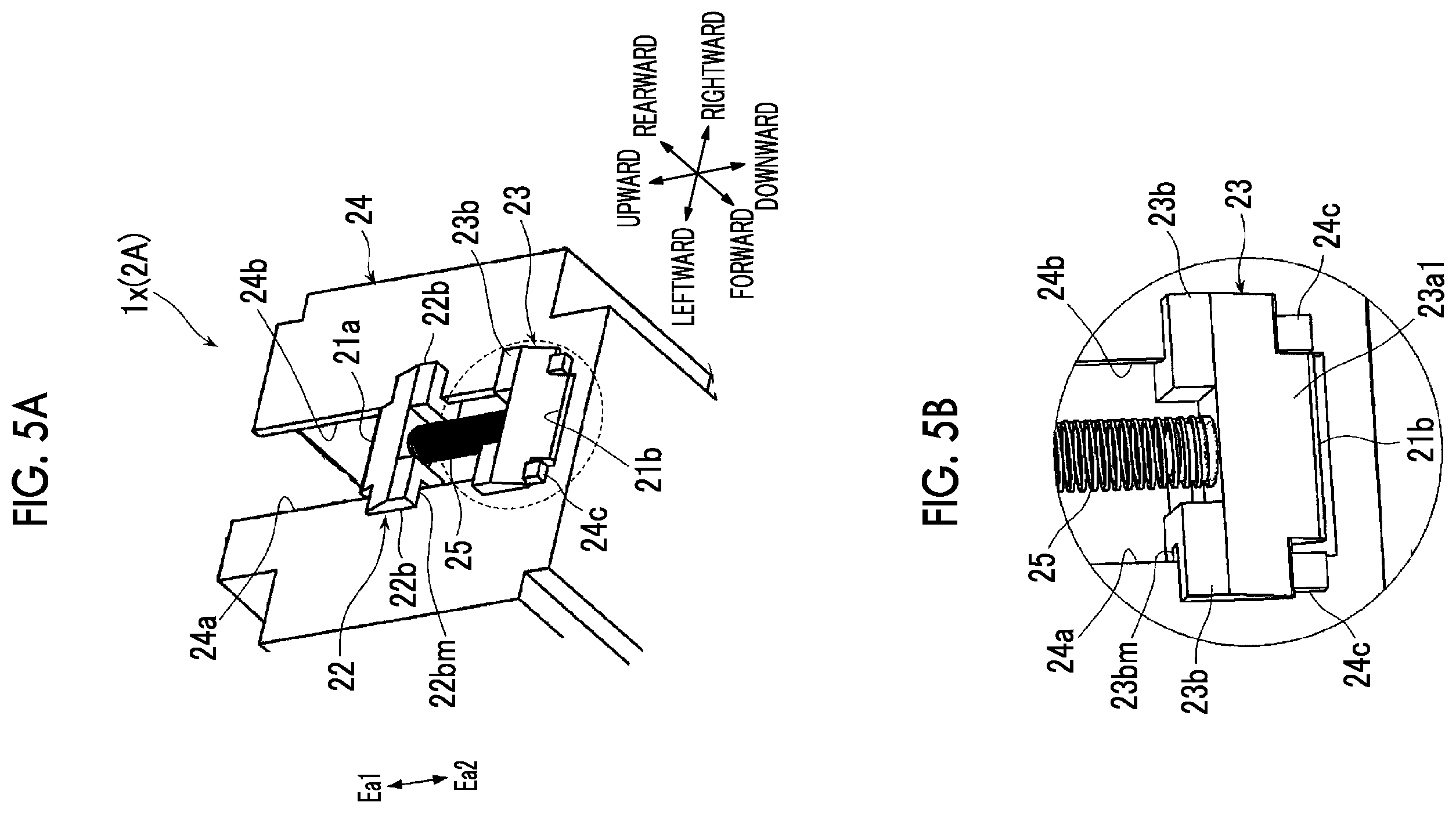 Patent US12460456 Figure 5 – Latch mechanism and device including latch mechanism