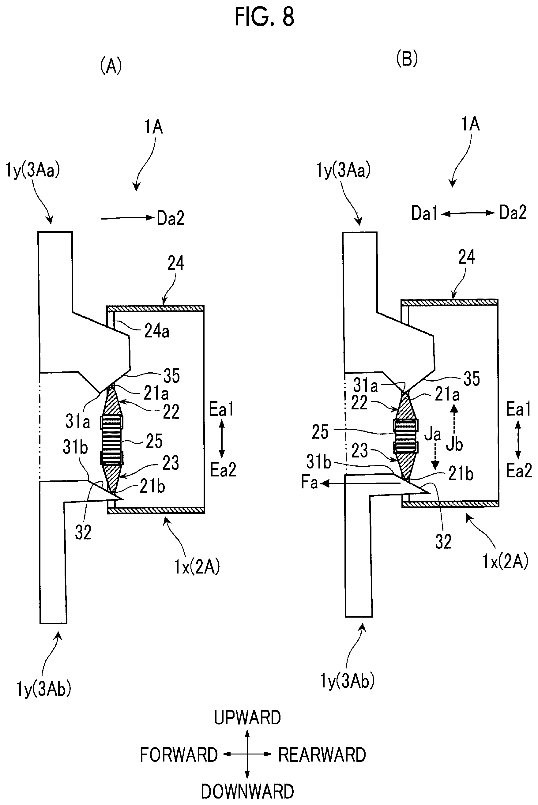 Patent US12460456 Figure 8 – Latch mechanism and device including latch mechanism