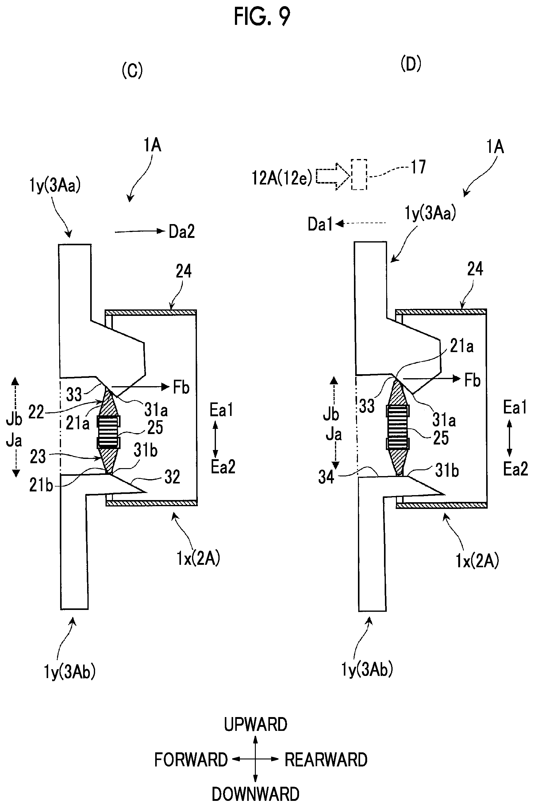 Patent US12460456 Figure 9 – Latch mechanism and device including latch mechanism