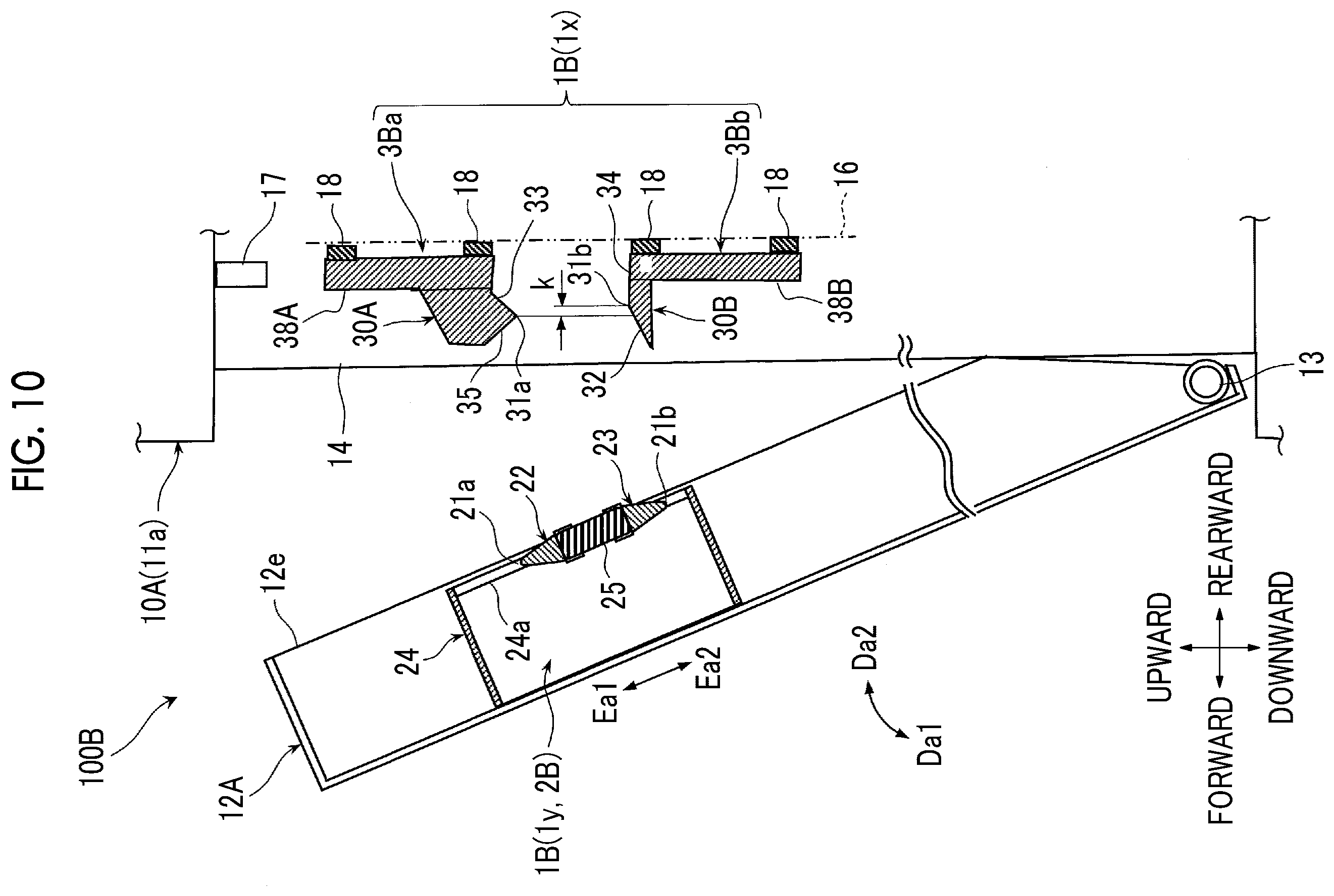 Patent US12460456 Figure 10 – Latch mechanism and device including latch mechanism