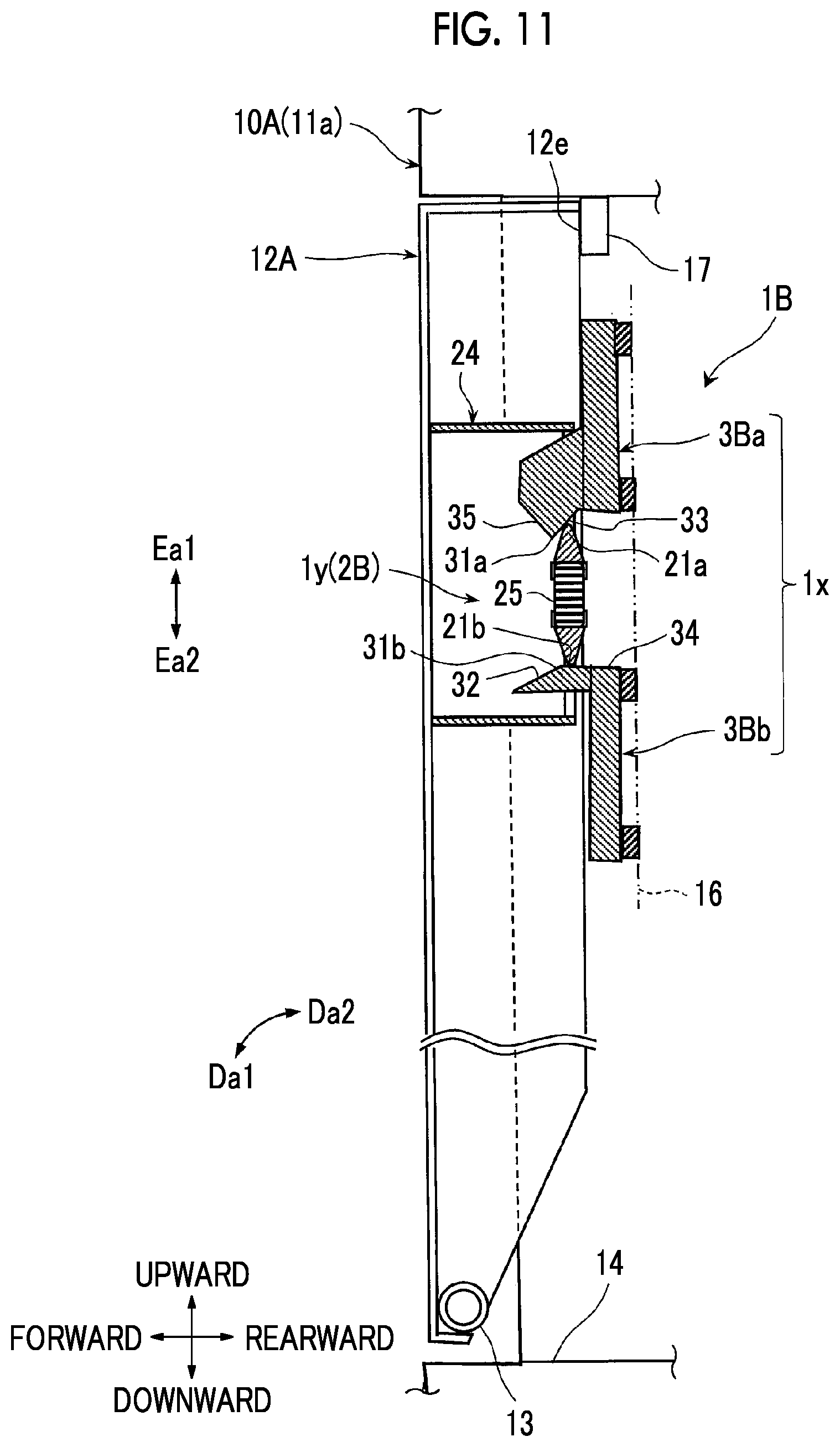 Patent US12460456 Figure 11 – Latch mechanism and device including latch mechanism