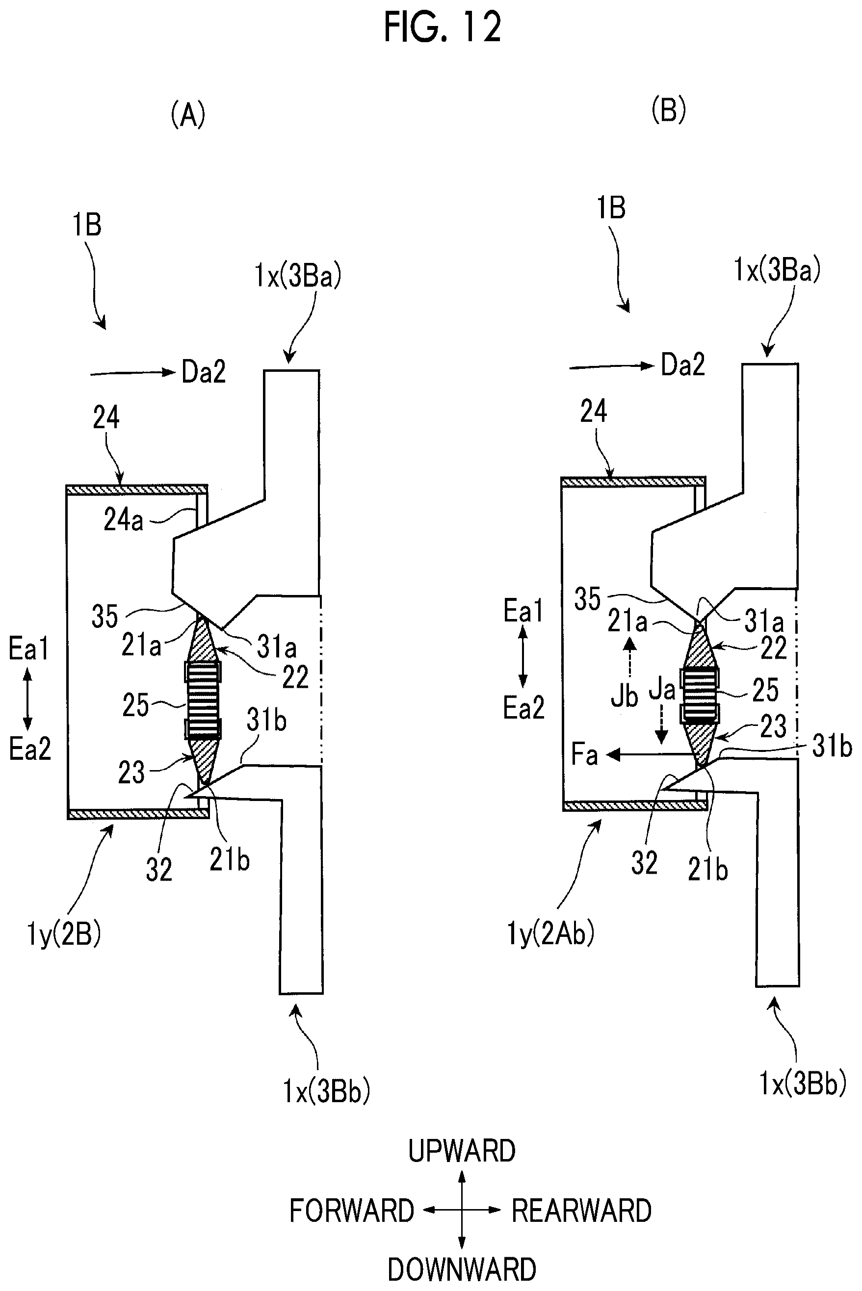 Patent US12460456 Figure 12 – Latch mechanism and device including latch mechanism