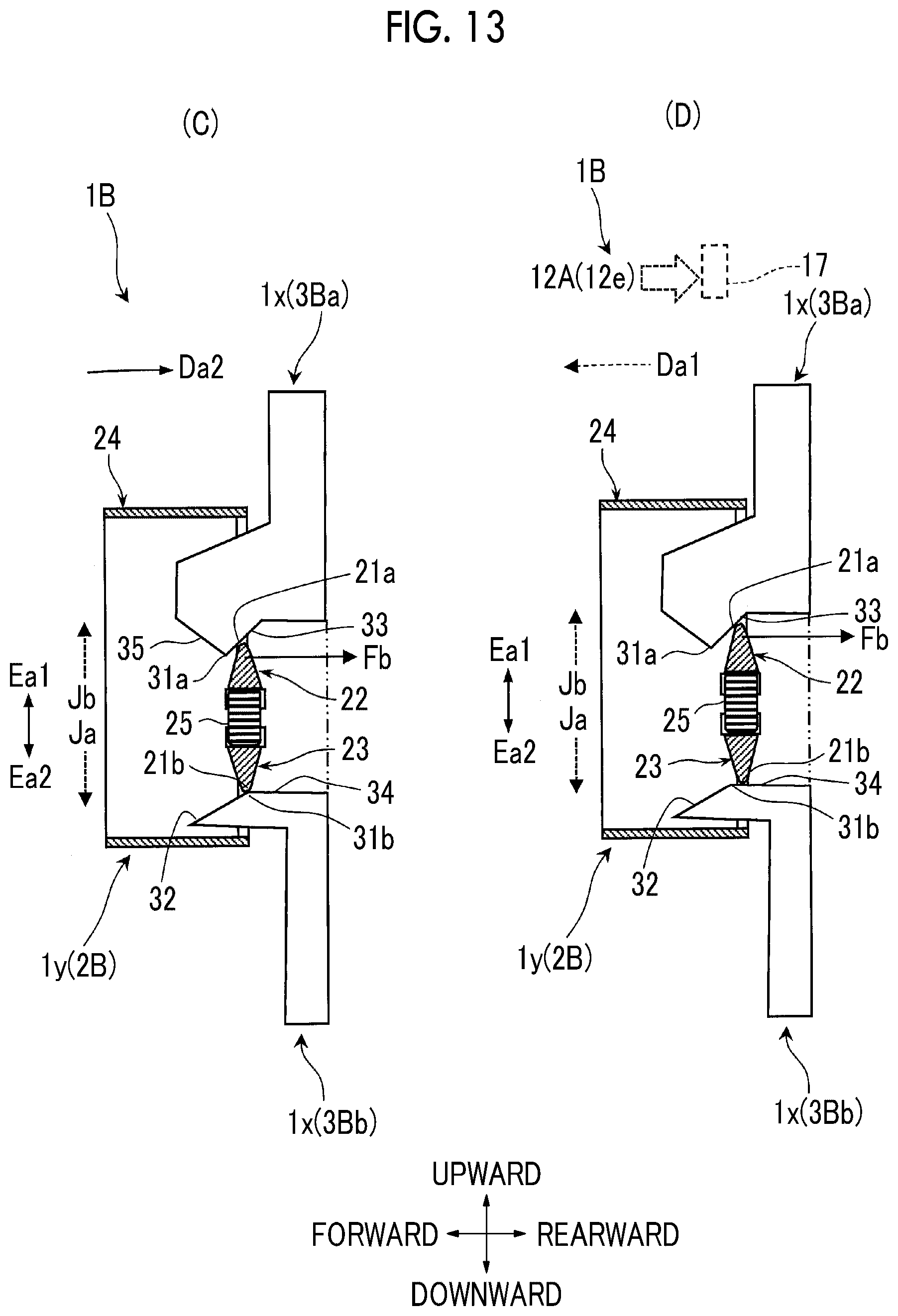 Patent US12460456 Figure 13 – Latch mechanism and device including latch mechanism