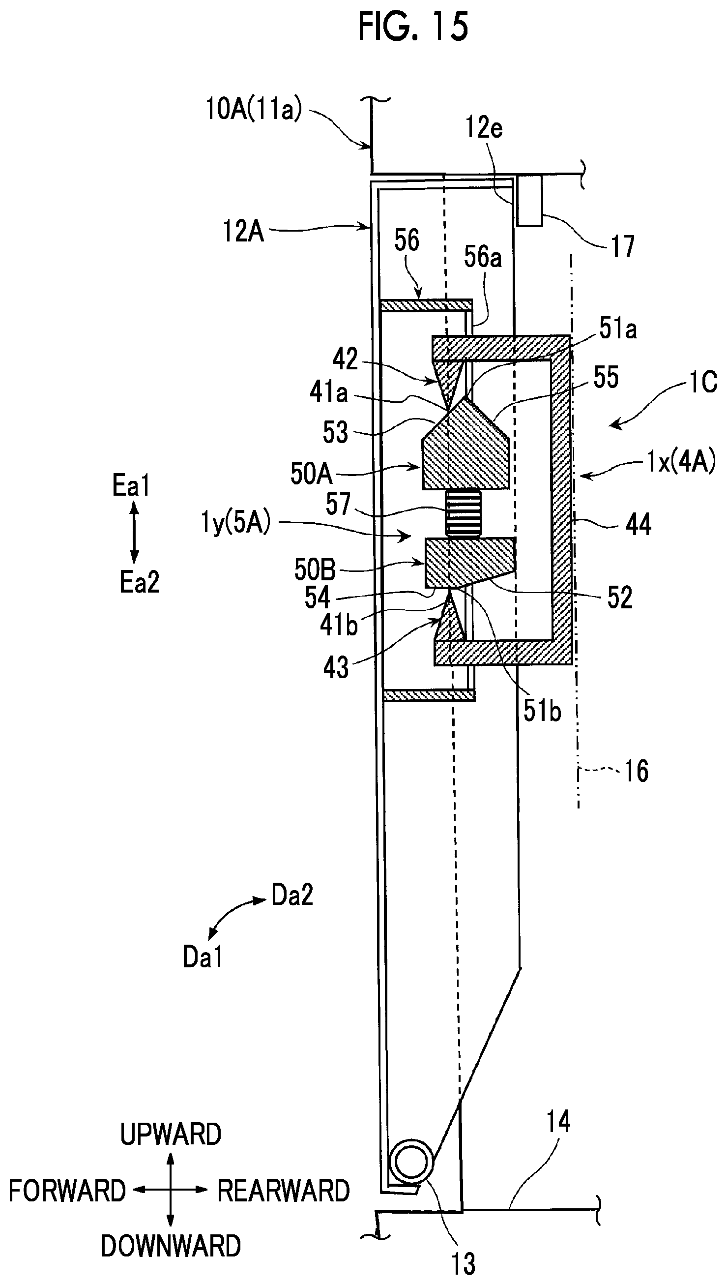 Patent US12460456 Figure 15 – Latch mechanism and device including latch mechanism