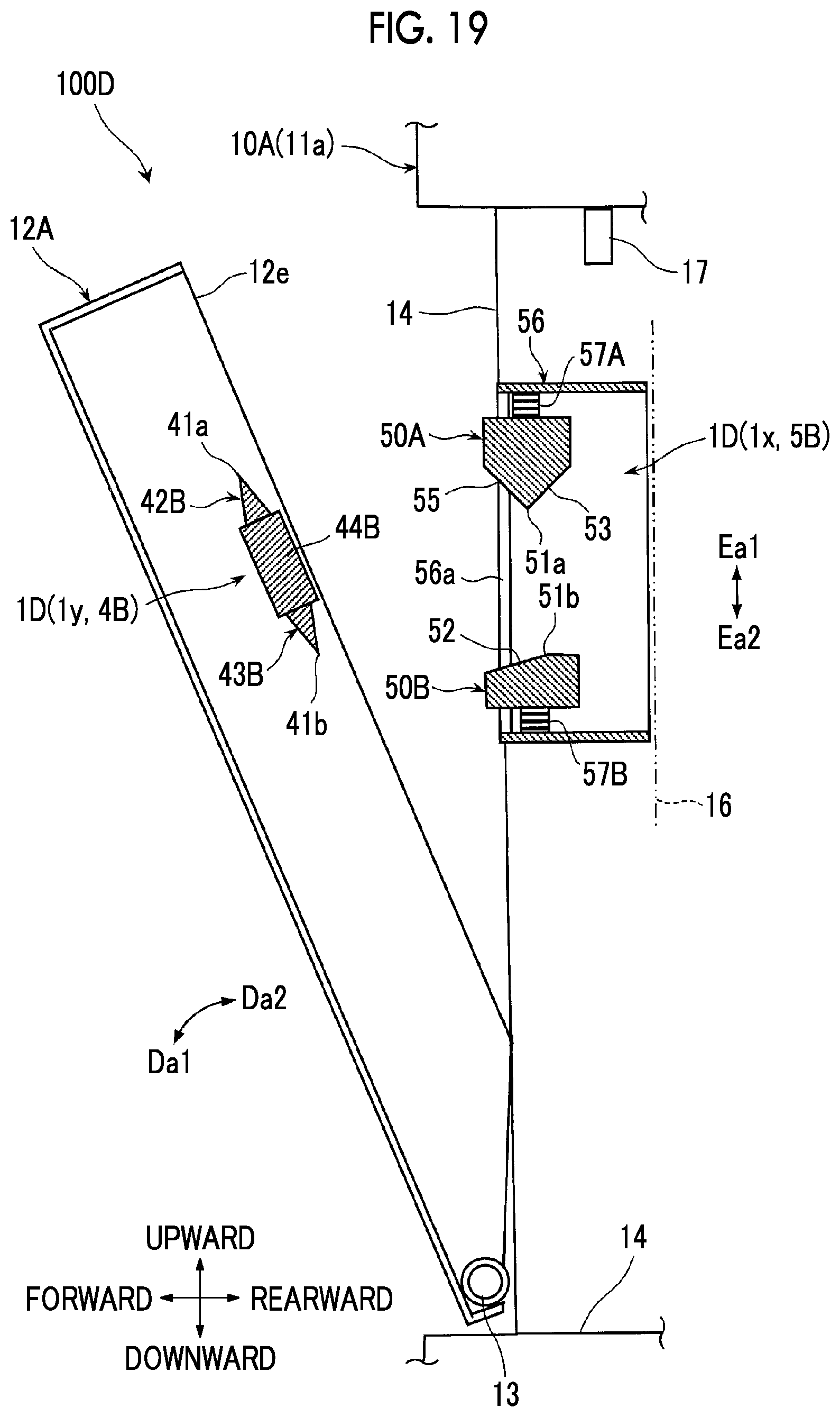 Patent US12460456 Figure 19 – Latch mechanism and device including latch mechanism