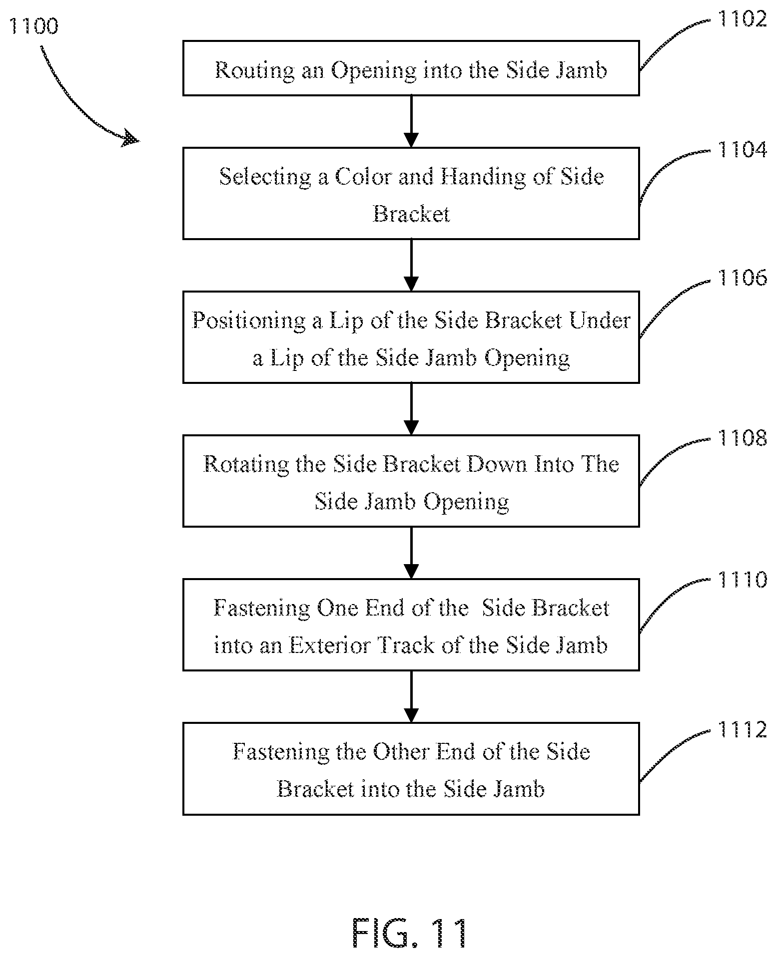 Patent US12460457 Figure 10 – Sash tilt bolt and checkrail bracket systems for coastal impact resistant fenestrations