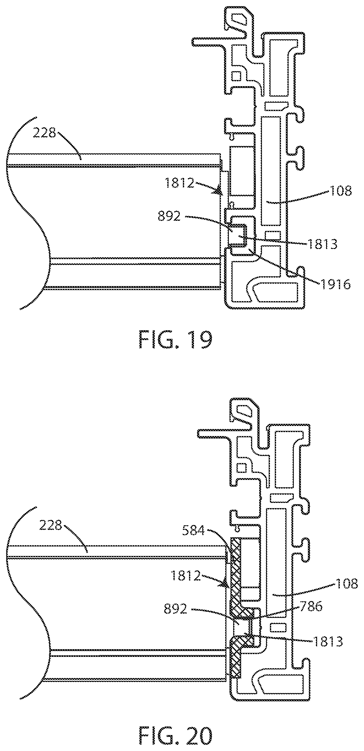 Patent US12460457 Figure 15 – Sash tilt bolt and checkrail bracket systems for coastal impact resistant fenestrations