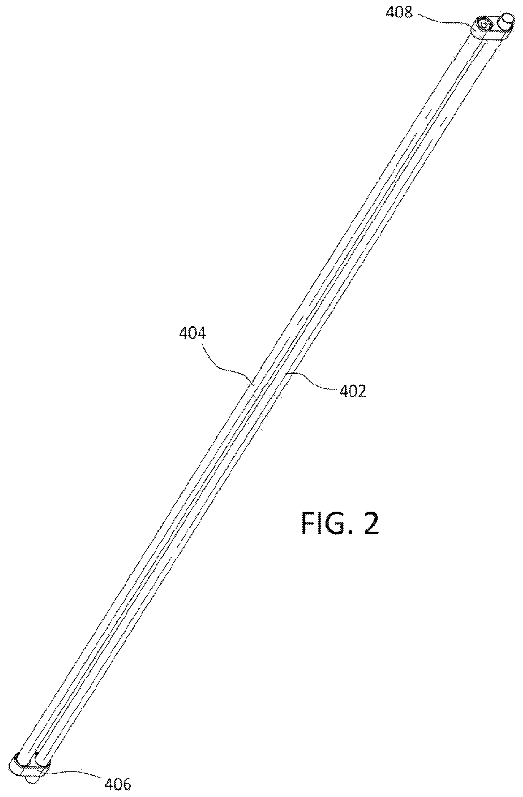 Patent US12460459 Figure 2 – Double jointed door hinge