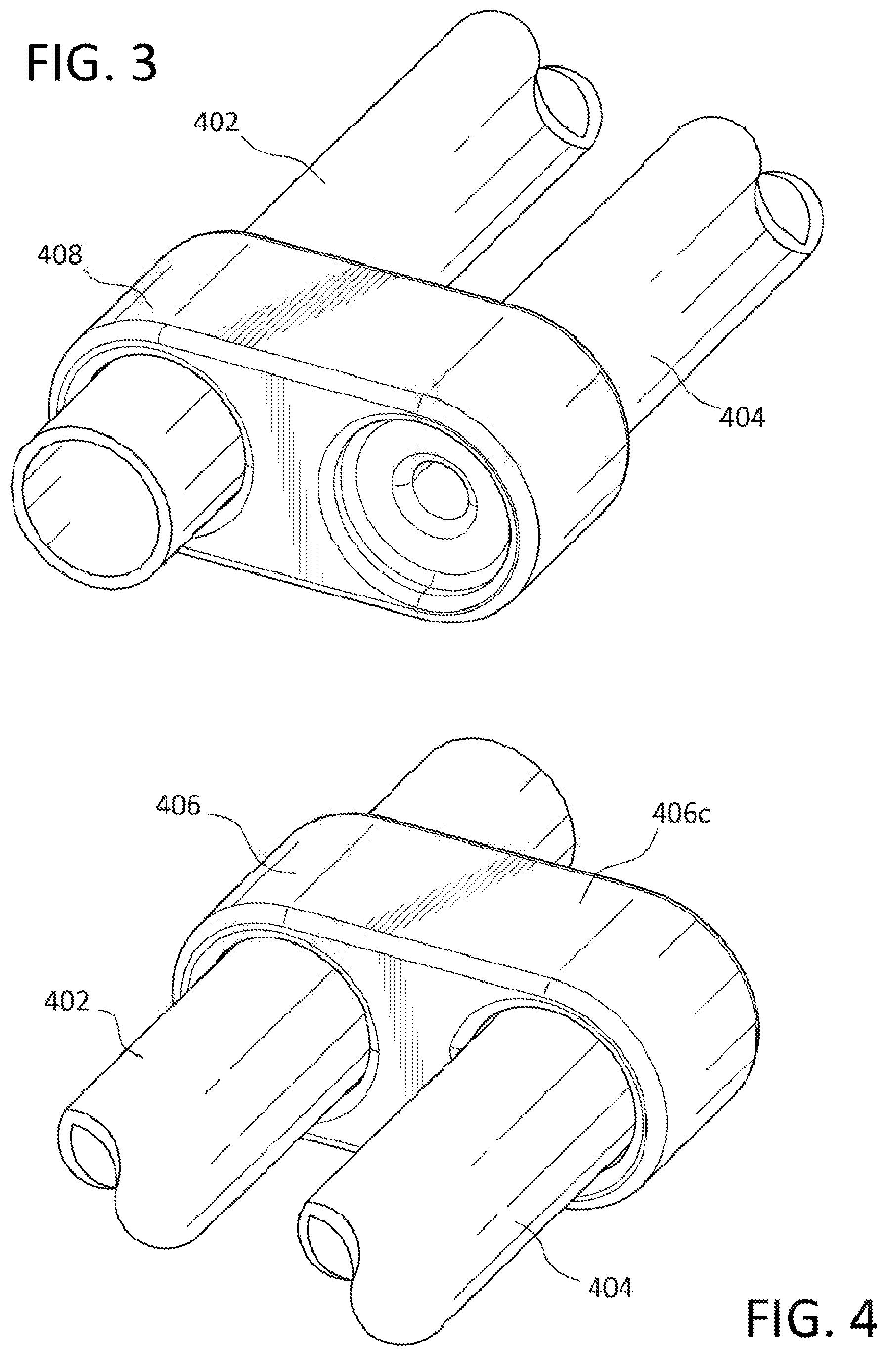 Patent US12460459 Figure 3 – Double jointed door hinge