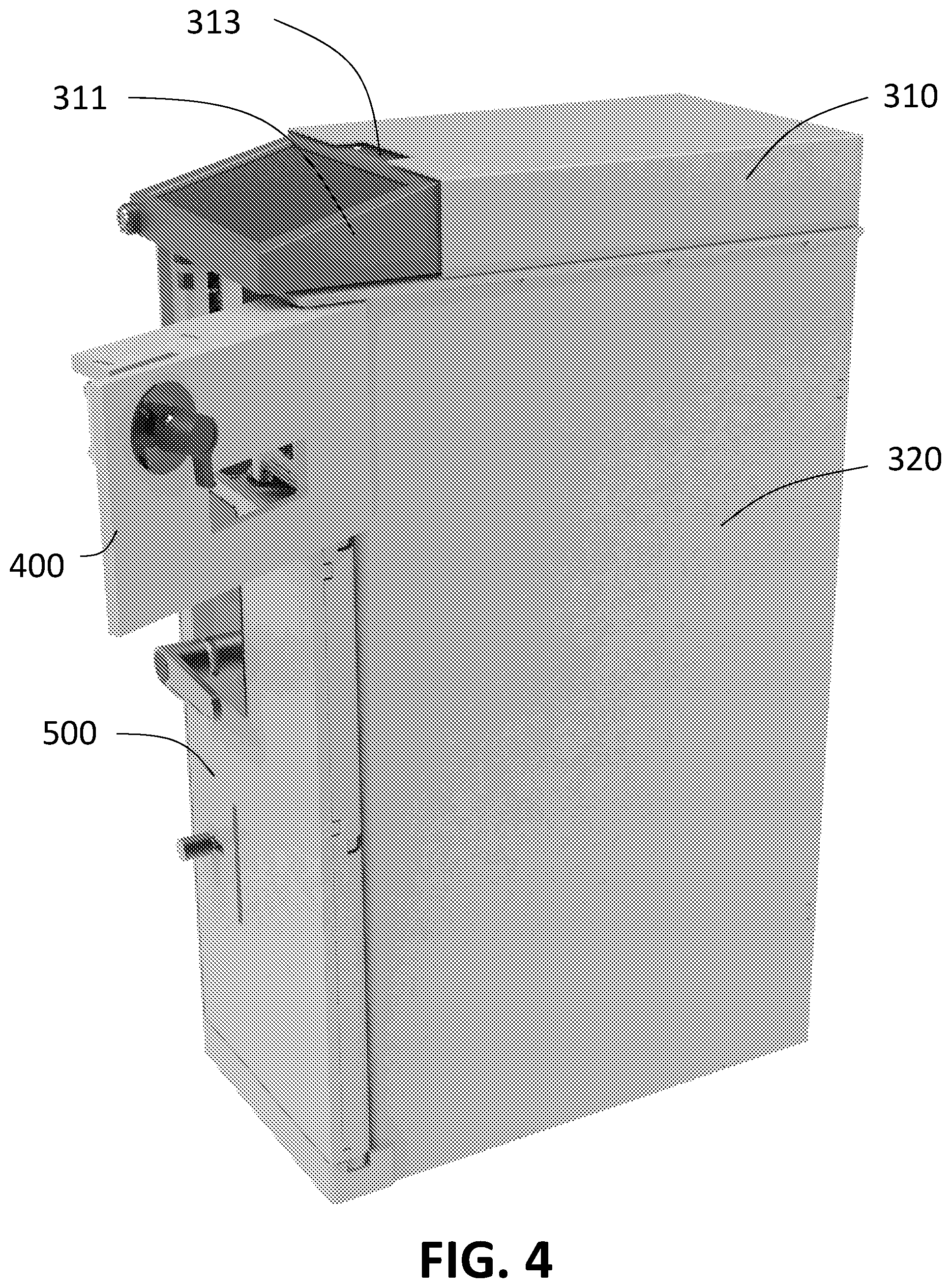 Patent US12460462 Figure 4 – Secure vault apparatus