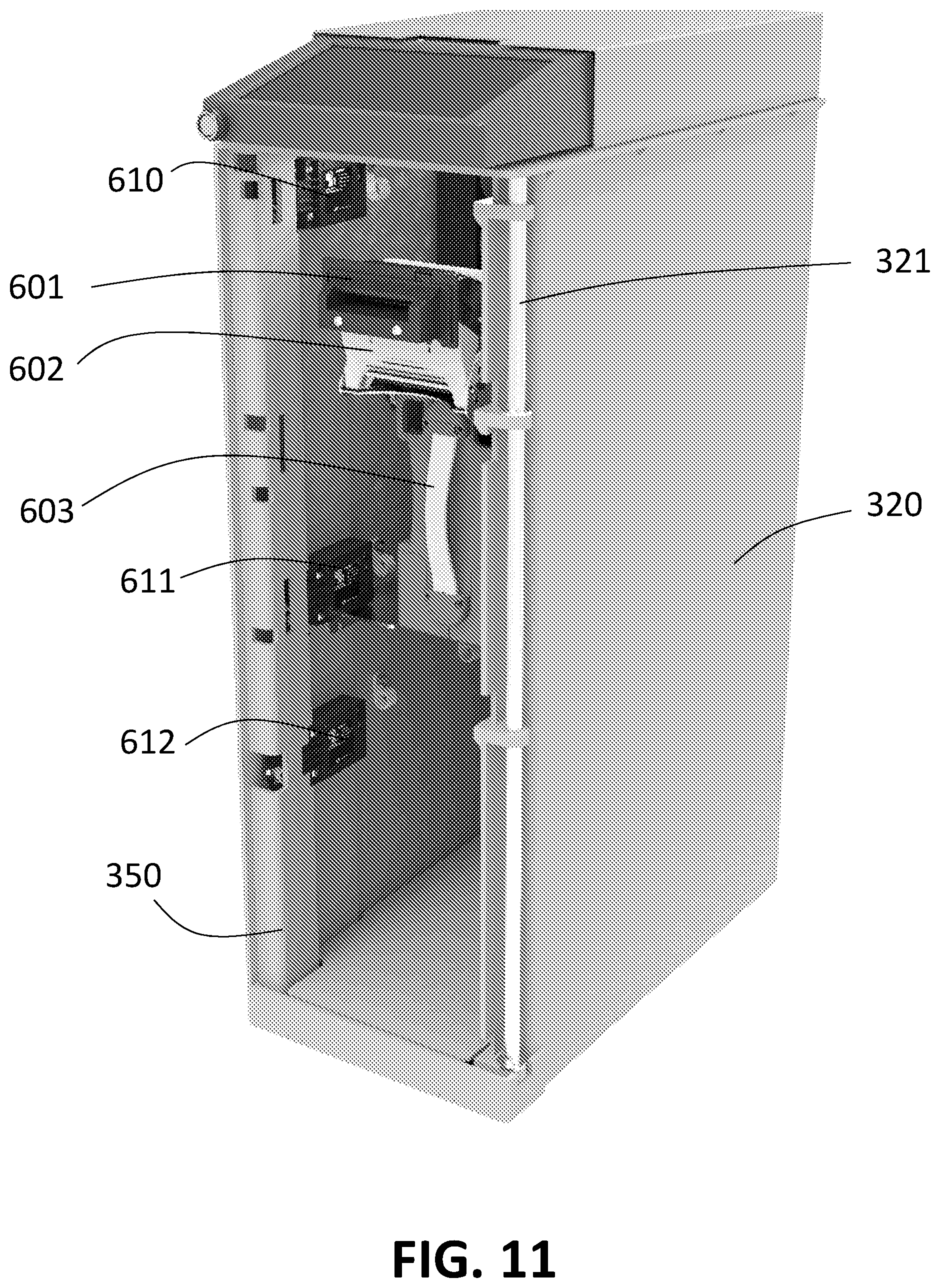 Patent US12460462 Figure 11 – Secure vault apparatus