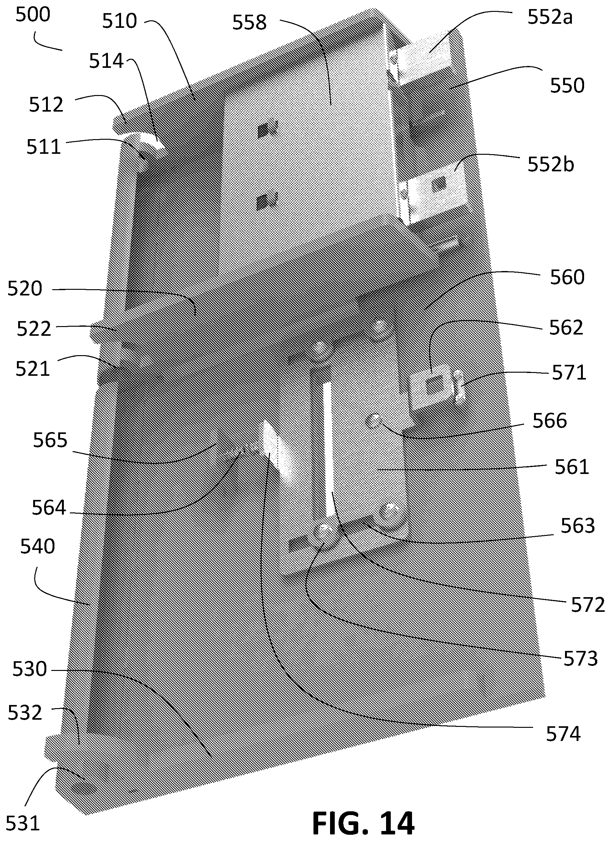 Patent US12460462 Figure 14 – Secure vault apparatus