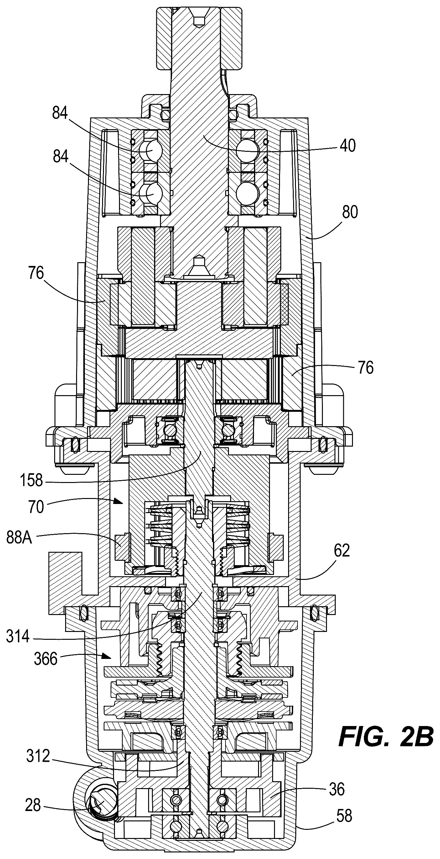 Patent US12460464 Figure 3 – Brake for vehicle closure actuator