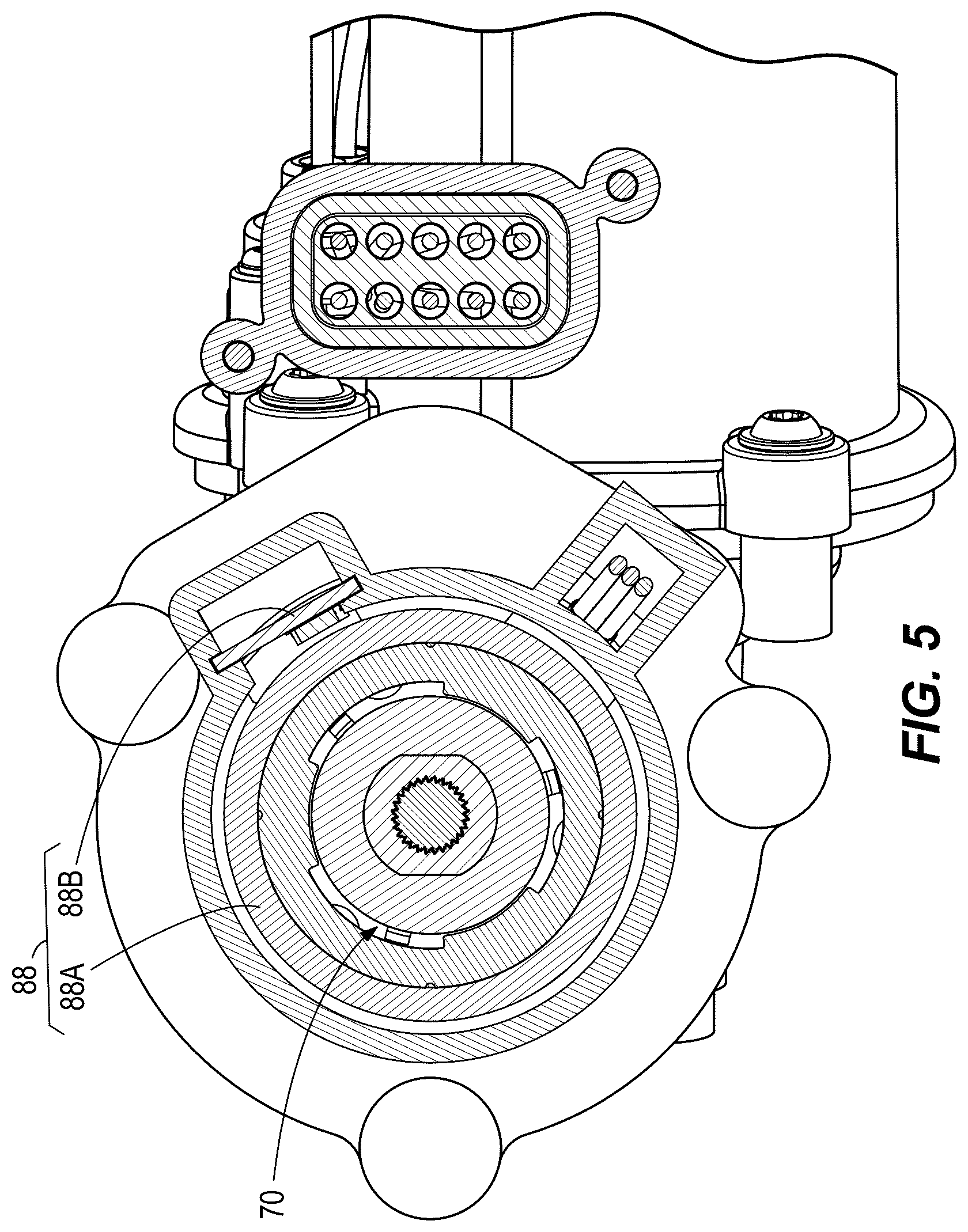 Patent US12460464 Figure 10 – Brake for vehicle closure actuator