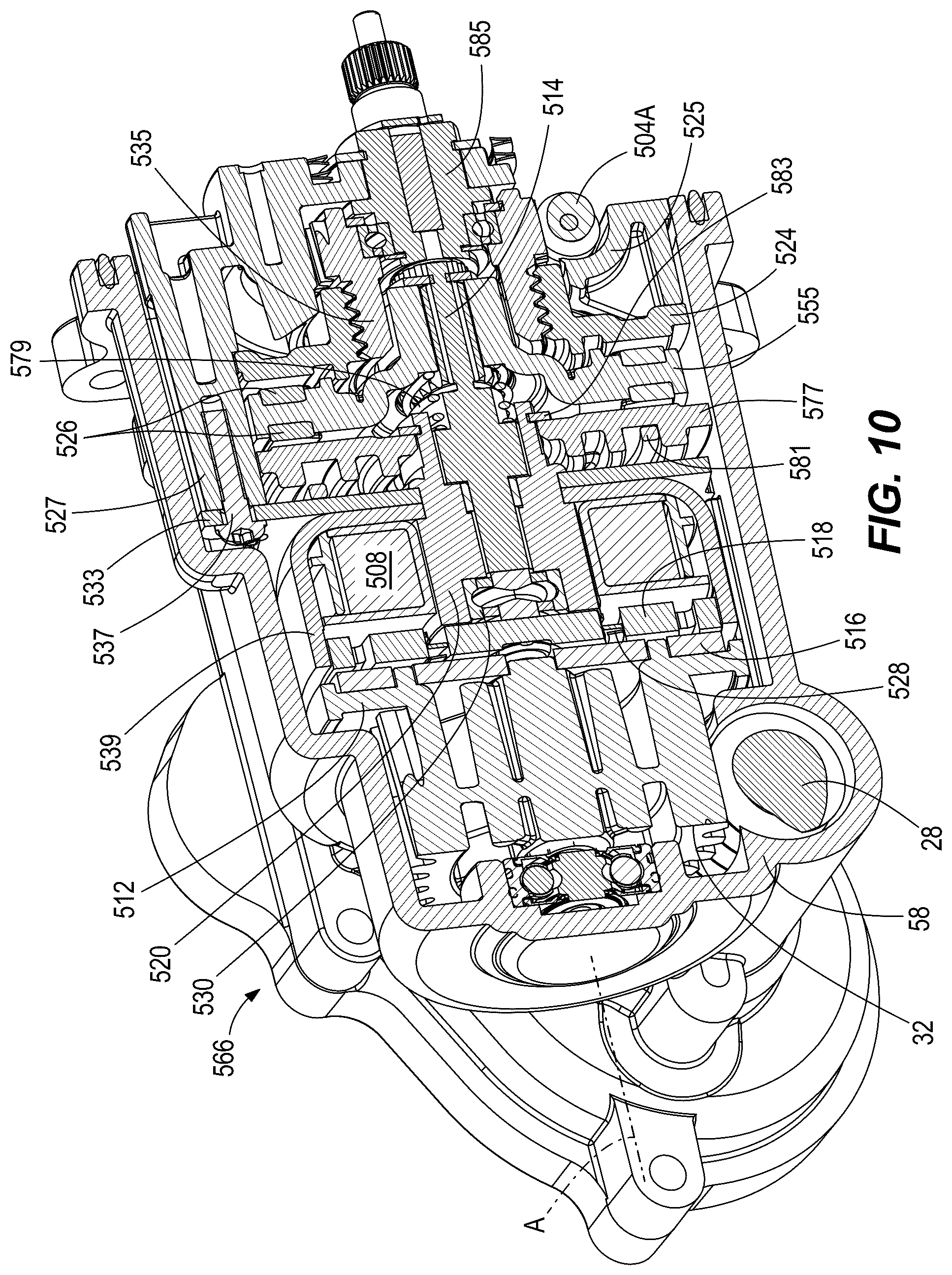 Patent US12460464 Figure 17 – Brake for vehicle closure actuator