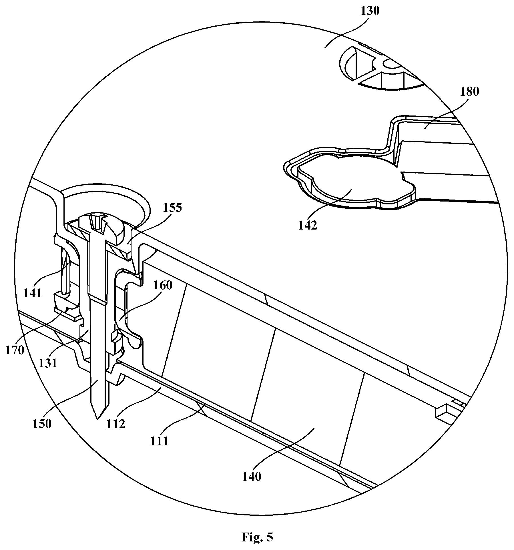 Patent US12460465 Figure 5 – Storage device