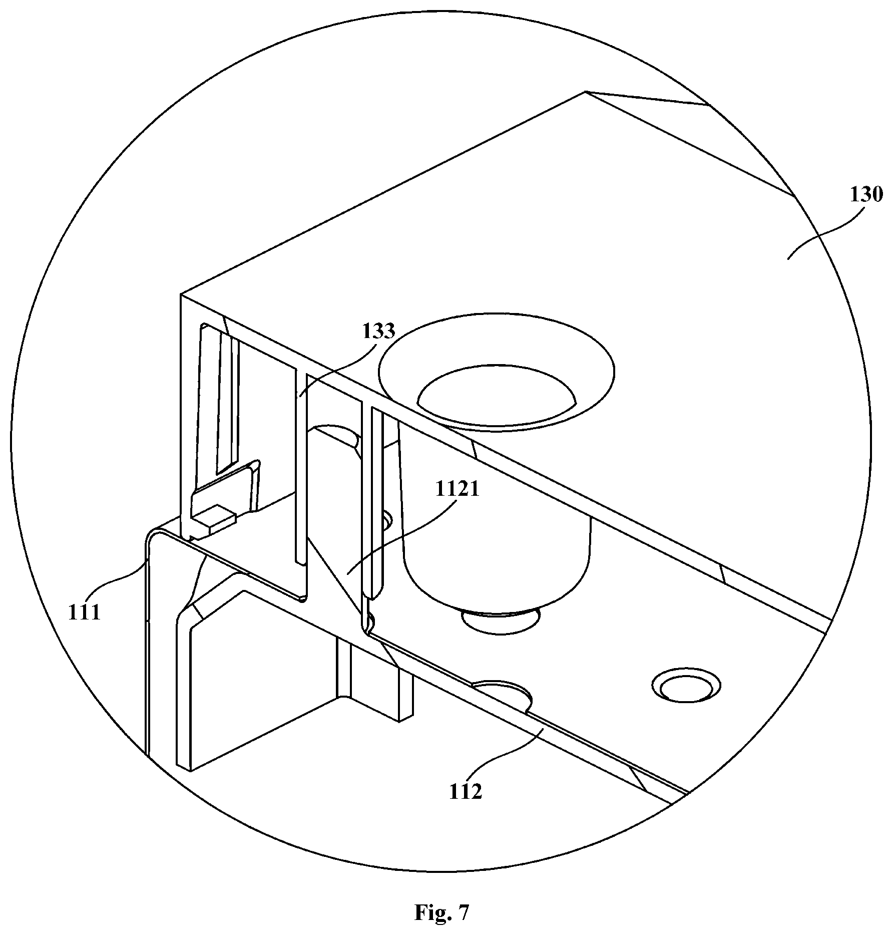Patent US12460465 Figure 7 – Storage device