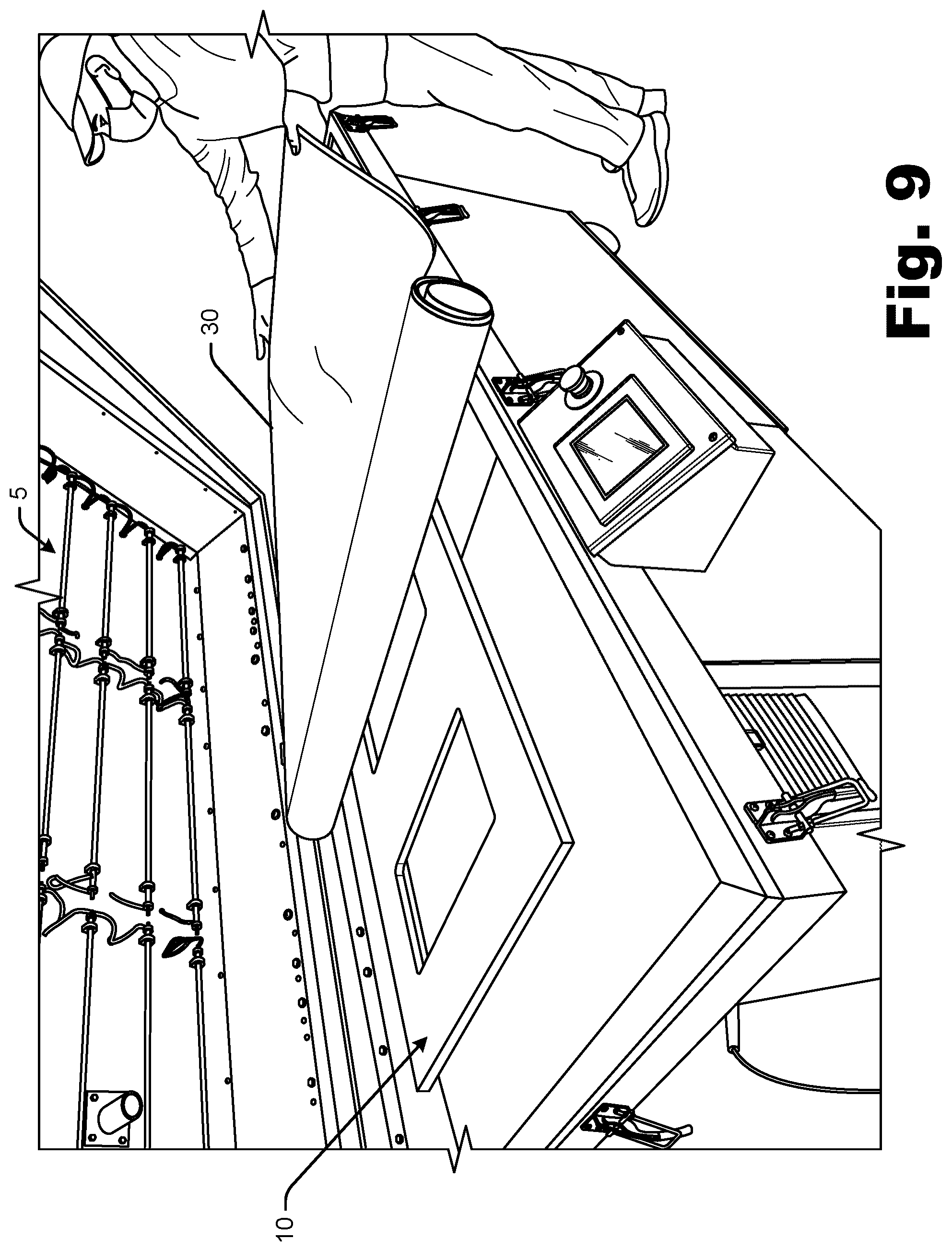 Patent US12460470 Figure 9 – Manufactured door