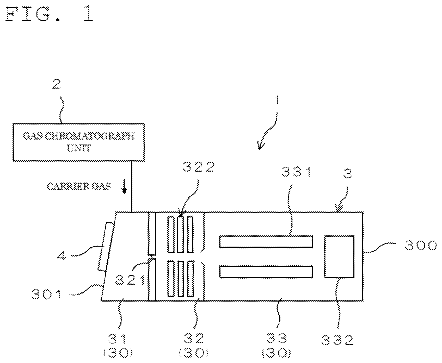 Patent US12460471 Figure 1 – Mass spectrometer
