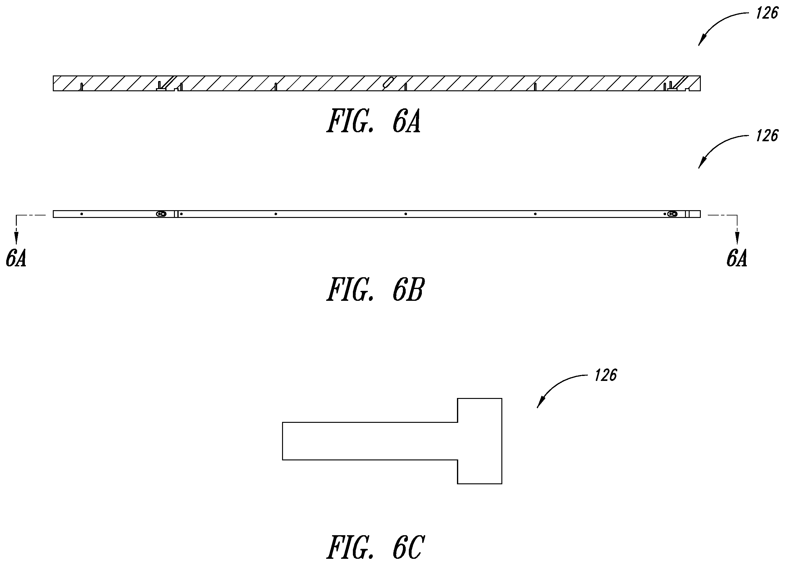 Patent US12460472 Figure 6 – Top-hanging sliding door including wedge design top seal