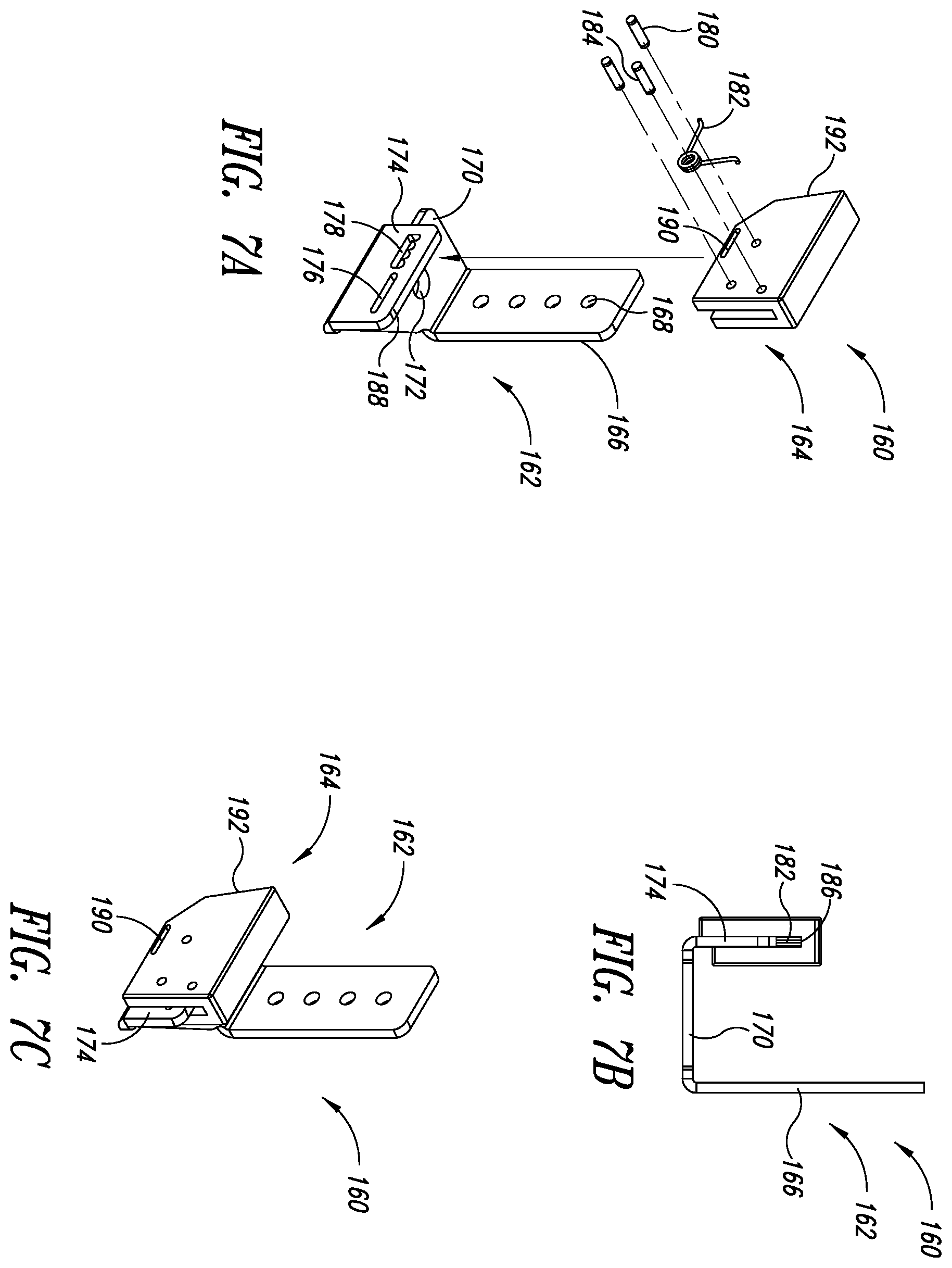 Patent US12460472 Figure 7 – Top-hanging sliding door including wedge design top seal