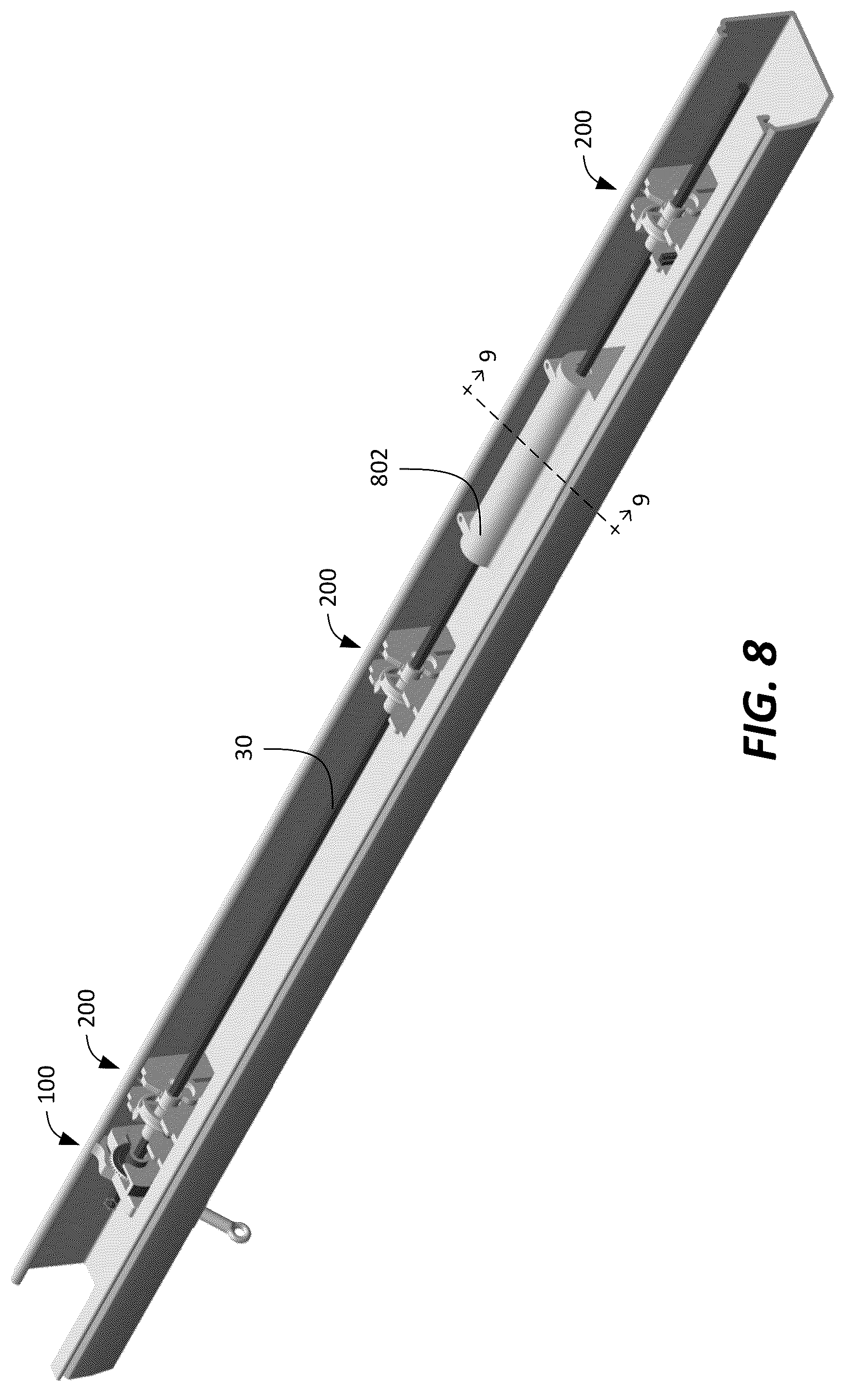 Patent US12460475 Figure 6 – Motorized slat angle adjustment mechanism for window blinds